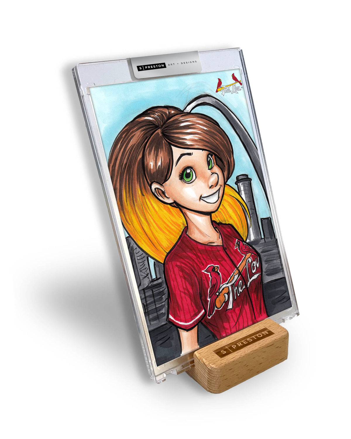 WinS® St. Louis Cardinals City Connect - Konni Mackenzie Art Card Slab