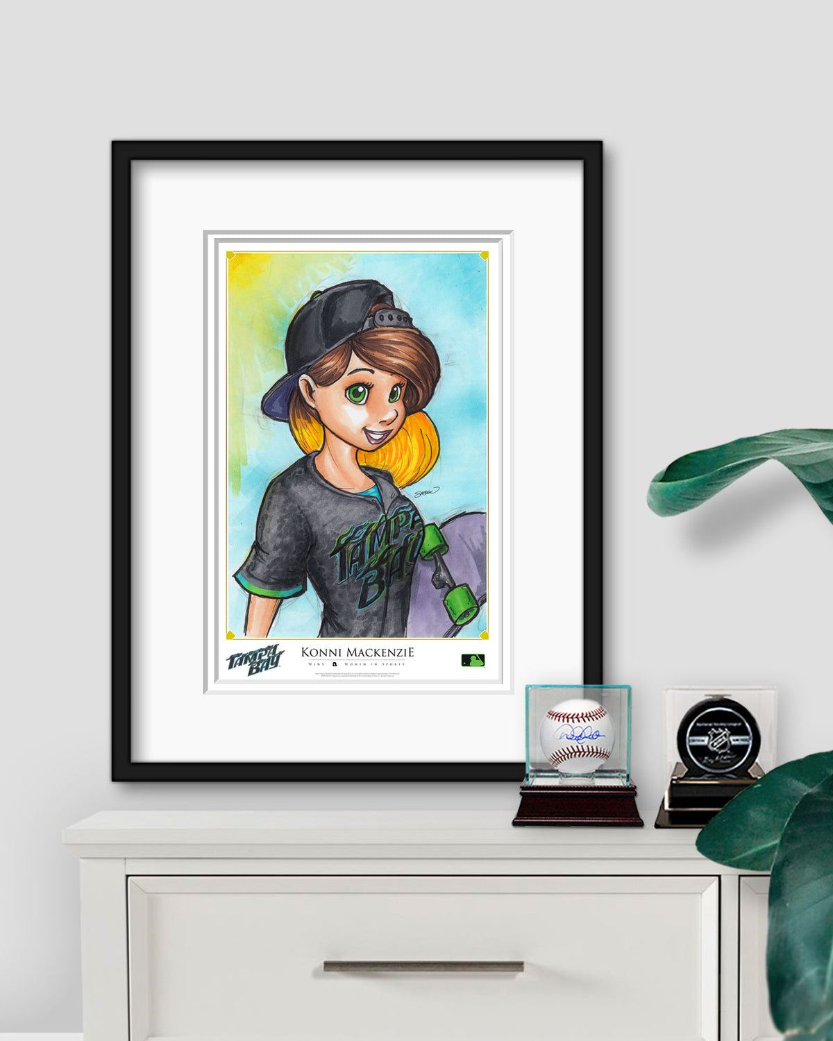 WinS® Tampa Bay Rays City Connect - Konni Mackenzie Poster Print