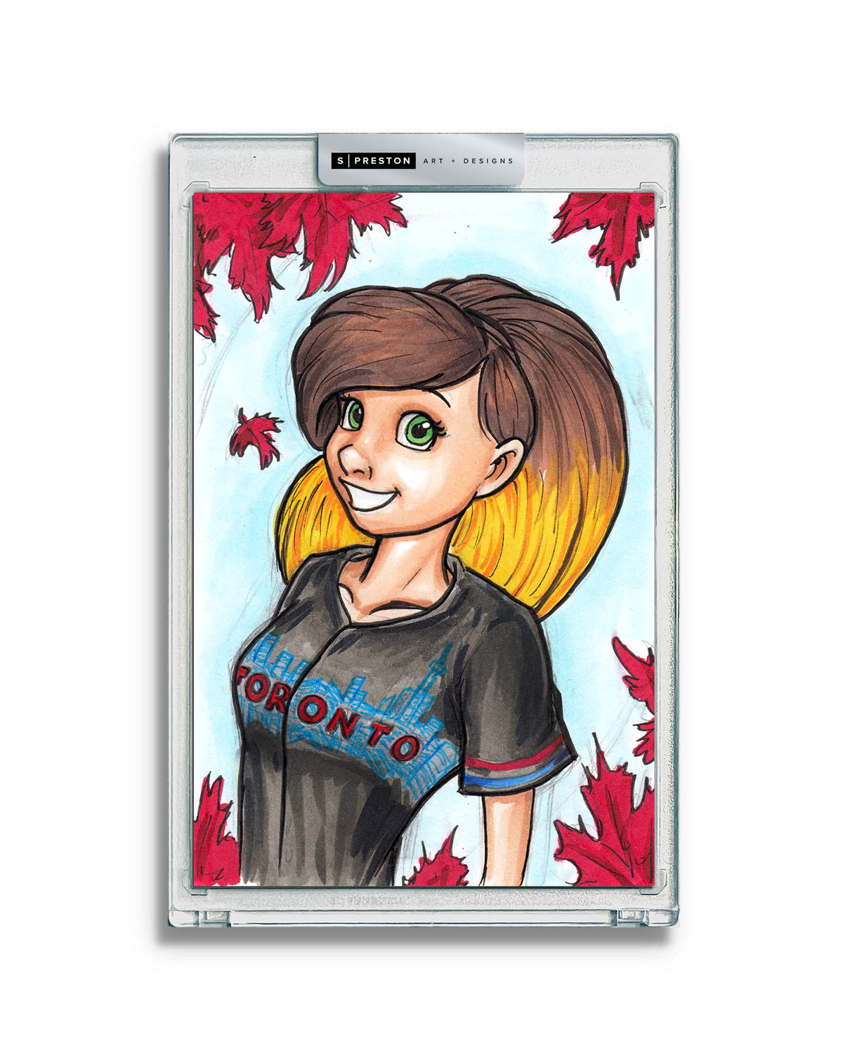 WinS® Toronto Blue Jays City Connect - Konni Mackenzie Art Card Slab