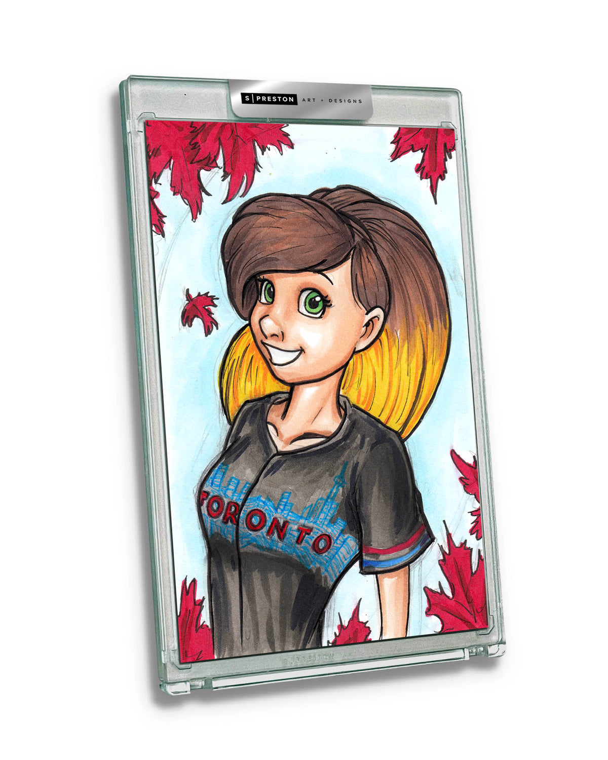 WinS® Toronto Blue Jays City Connect - Konni Mackenzie Art Card Slab