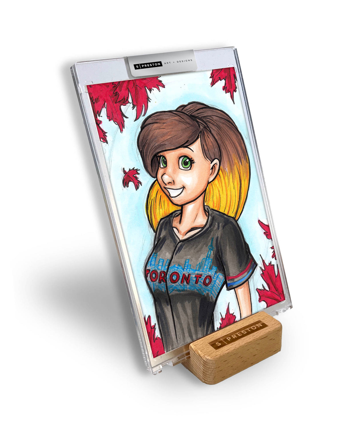 WinS® Toronto Blue Jays City Connect - Konni Mackenzie Art Card Slab