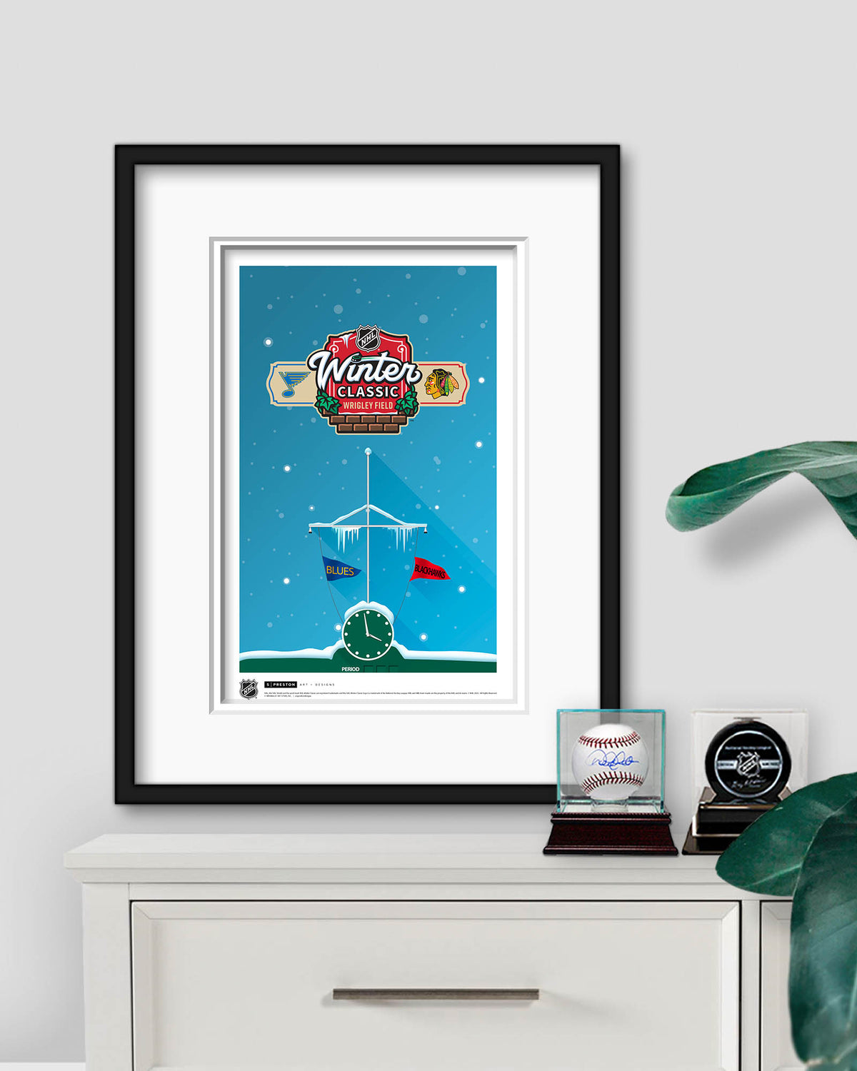 2025 NHL Winter Classic Minimalist Stadium Limited Edition Art Prints