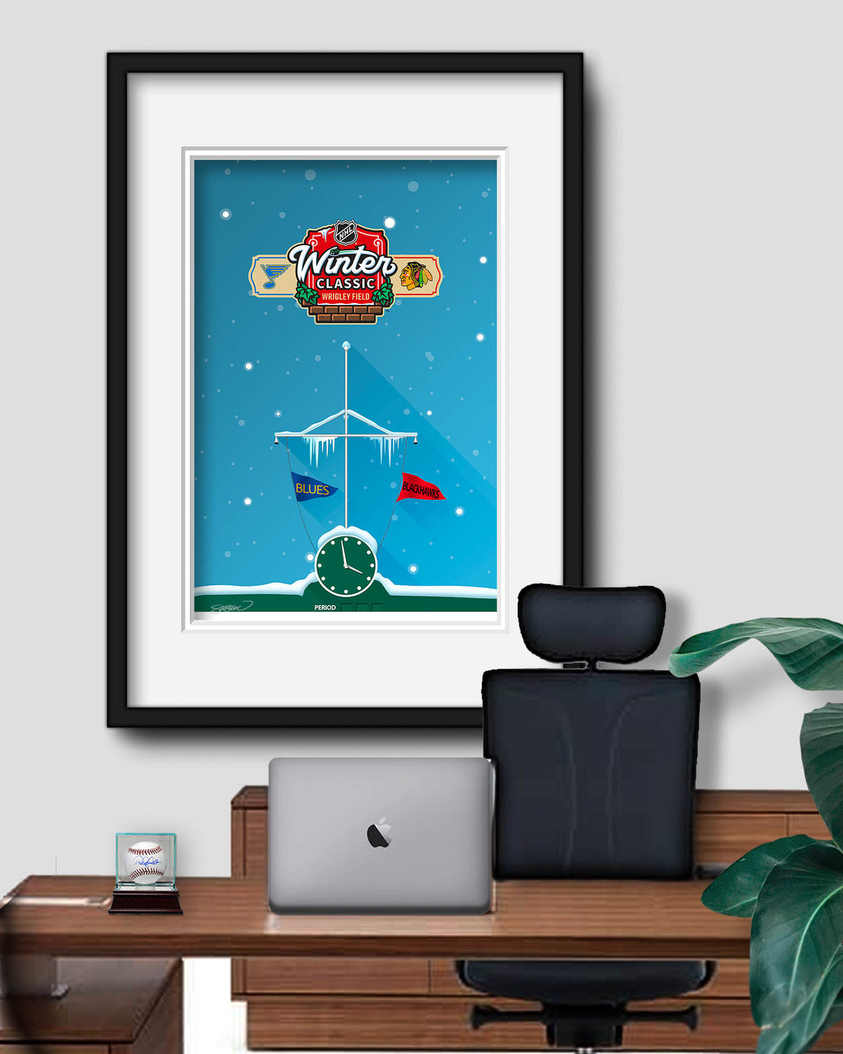 2025 NHL Winter Classic Minimalist Stadium Limited Edition Art Prints