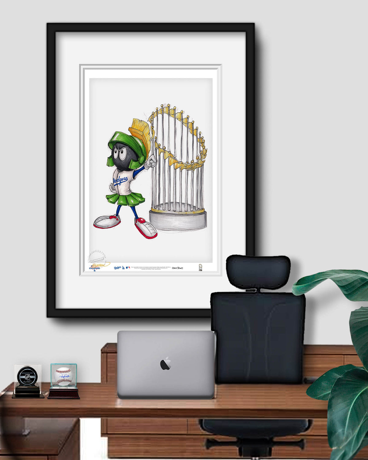 World Series Marvin The Martian 2024 Limited Edition Fine Art Print