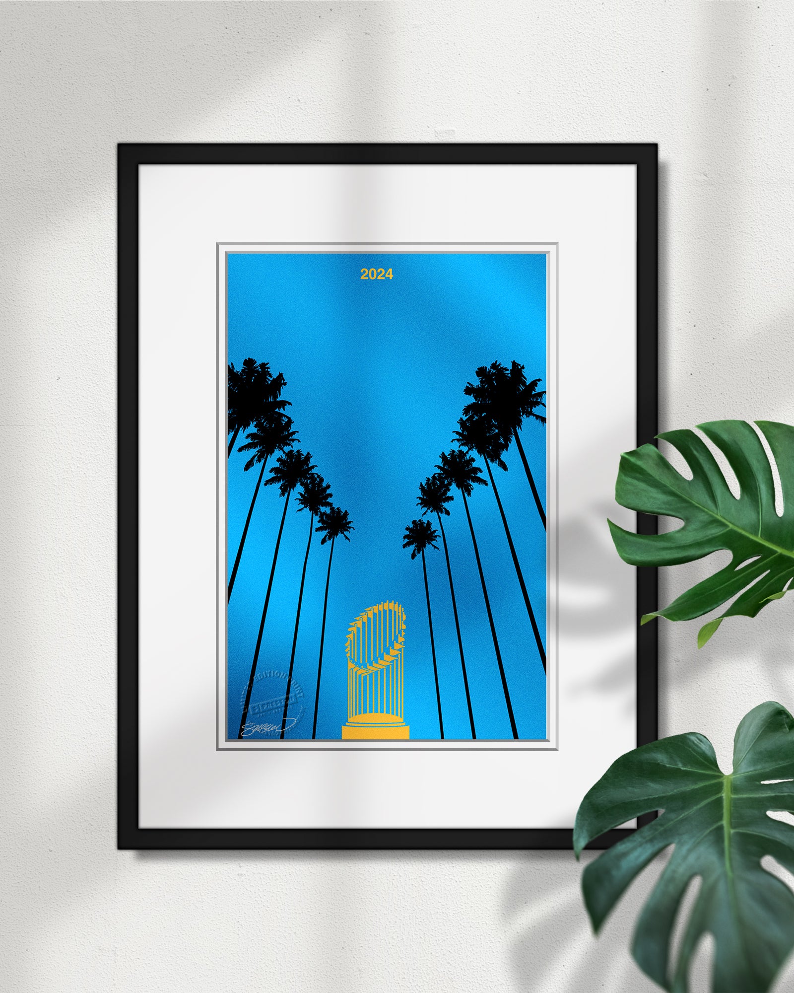 Minimalist World Series 2024 Limited Edition Print Los