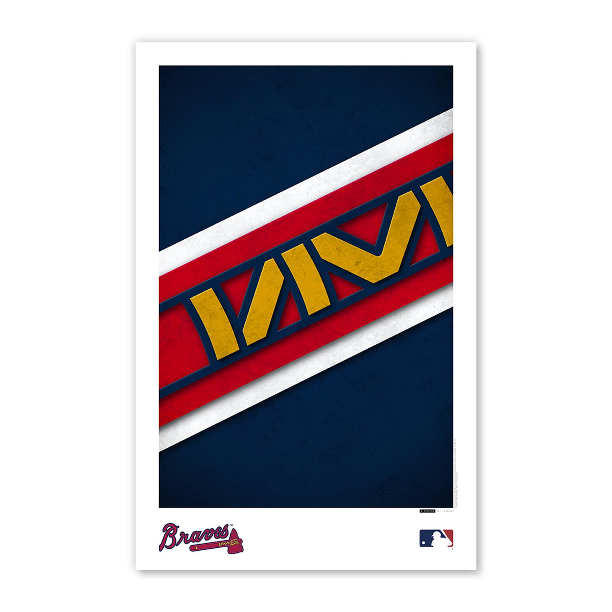 Minimalist Logo - Atlanta Braves