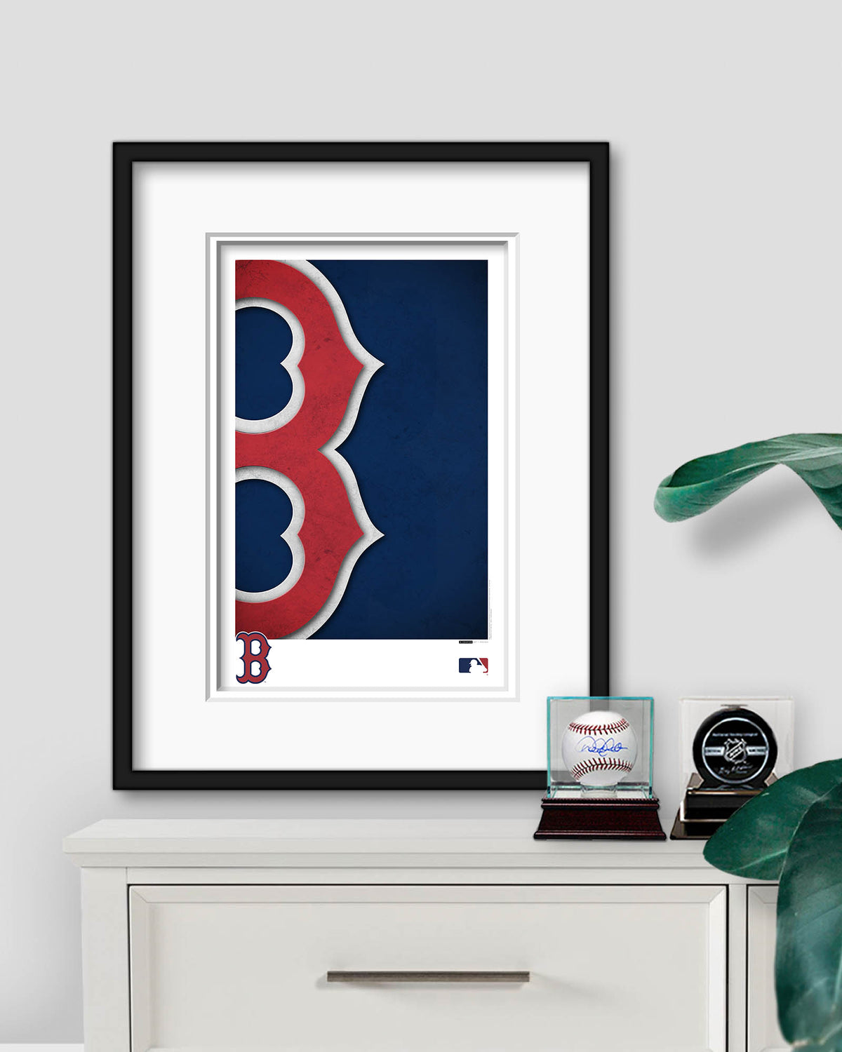 Minimalist Logo - Boston Red Sox