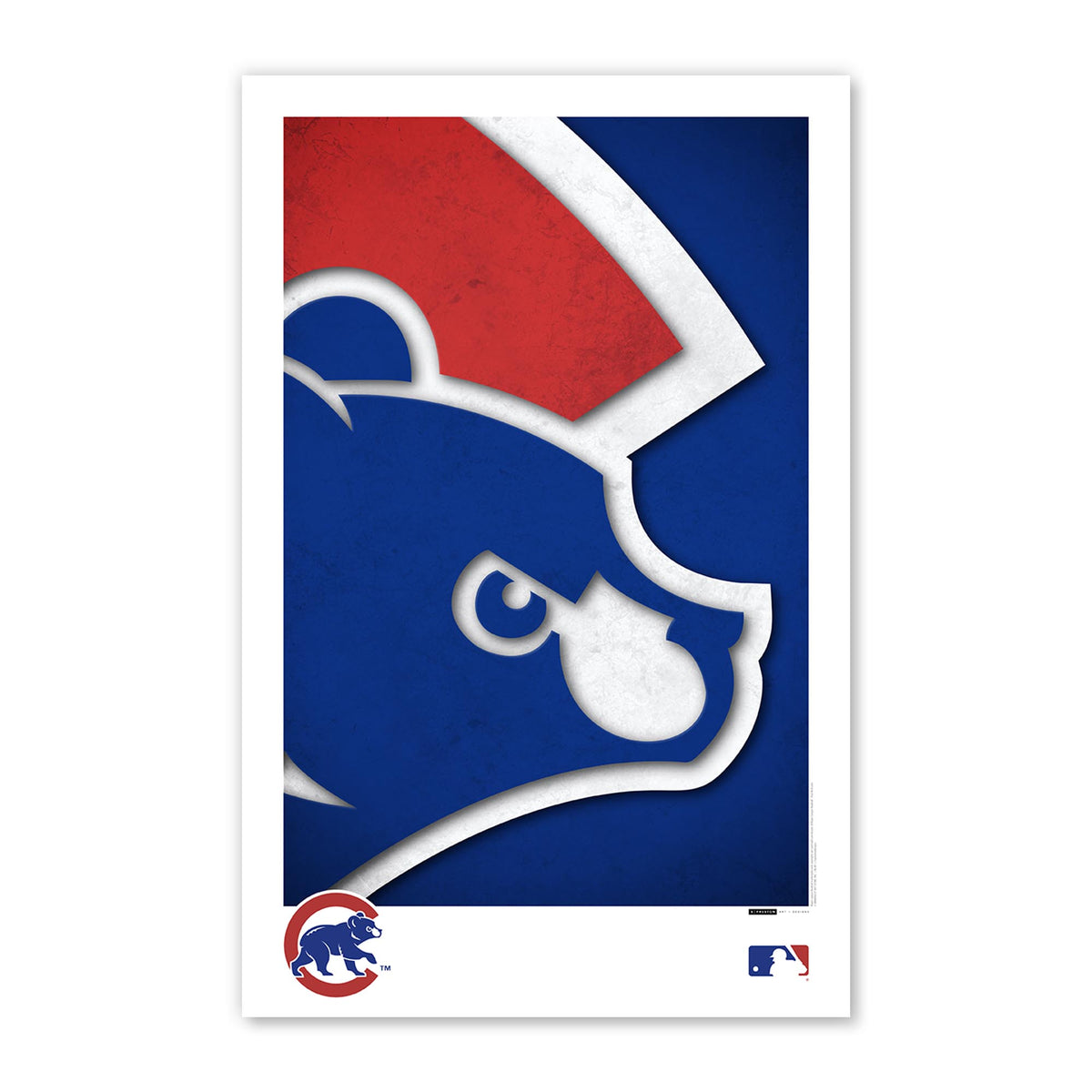 Minimalist Logo - Chicago Cubs