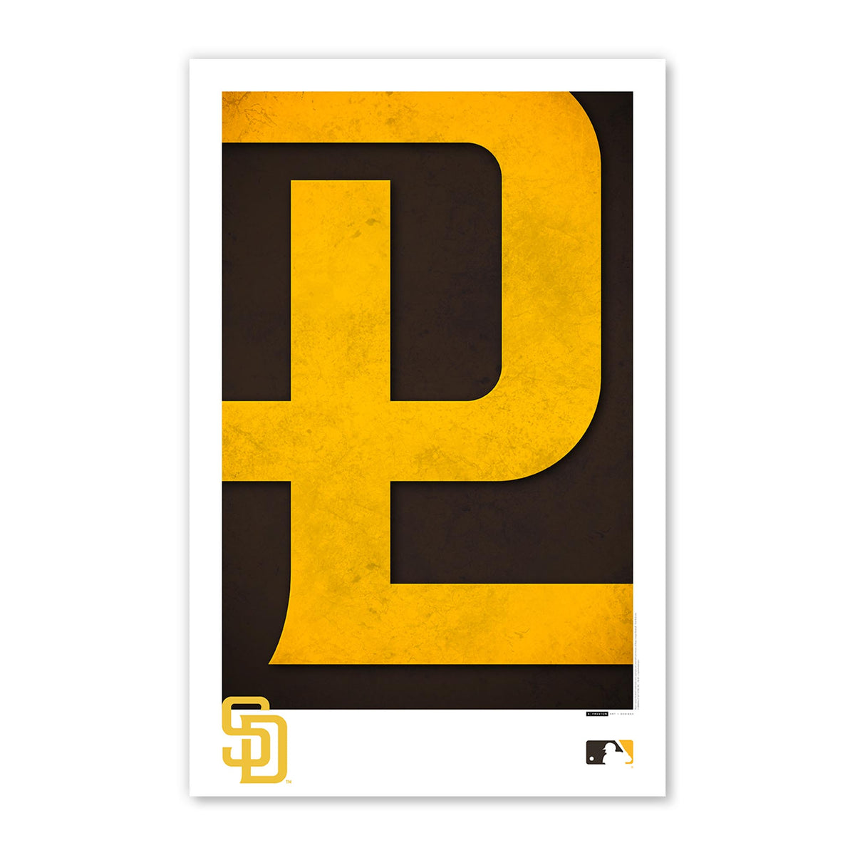Minimalist Logo - San Diego Padres