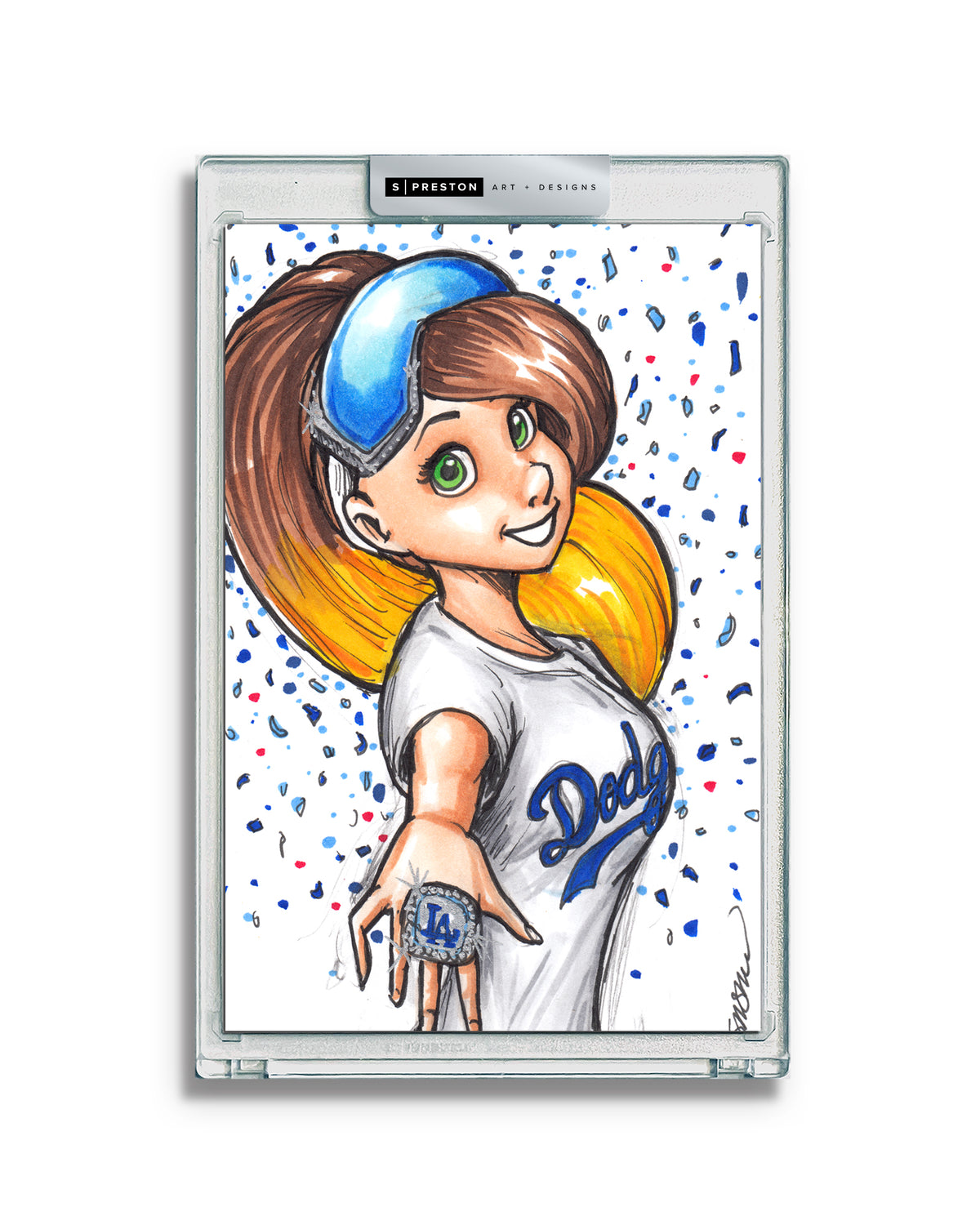 WinS® World Series Bling 2024 - Konni Mackenzie Art Card Slab