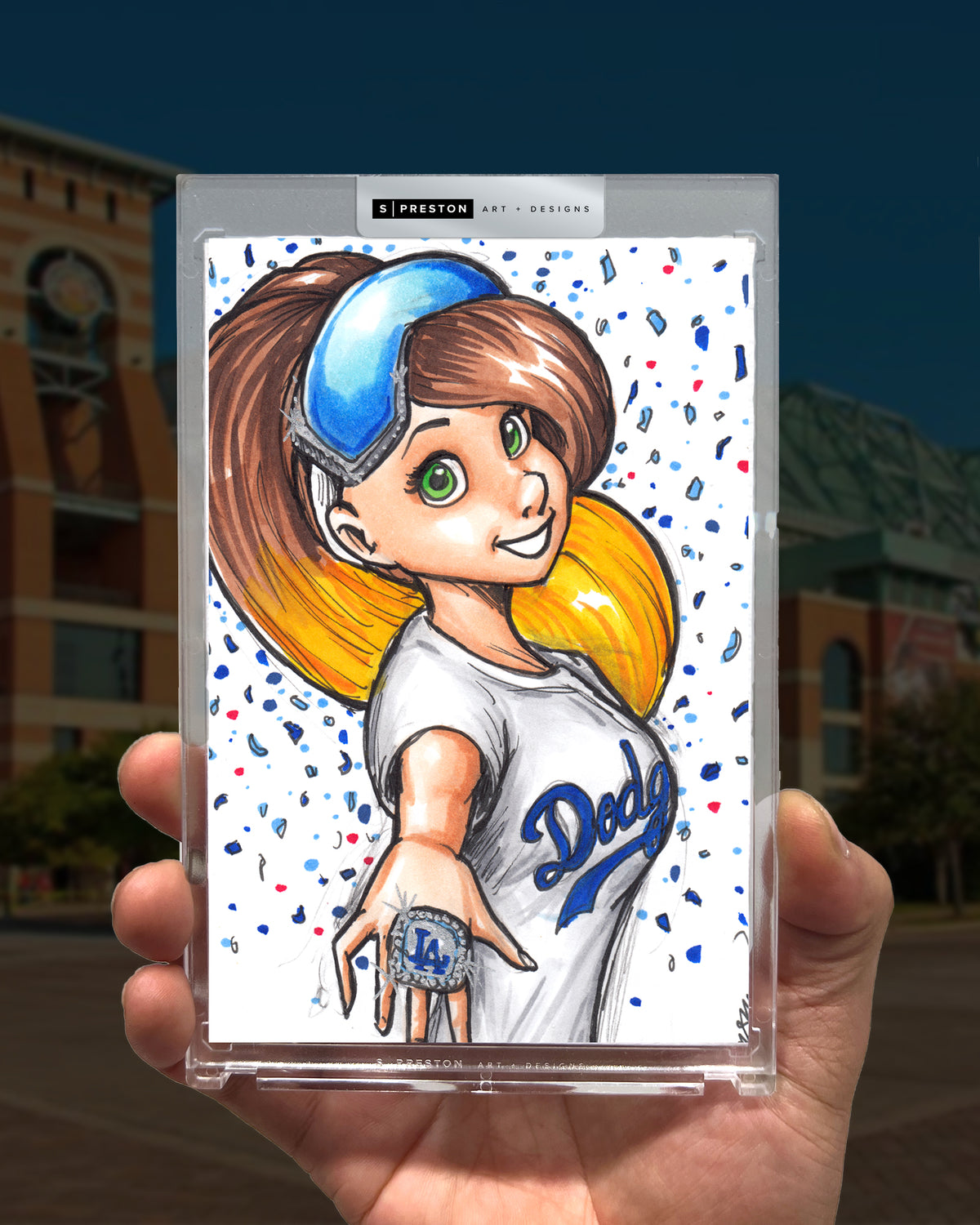 WinS® World Series Bling 2024 - Konni Mackenzie Art Card Slab