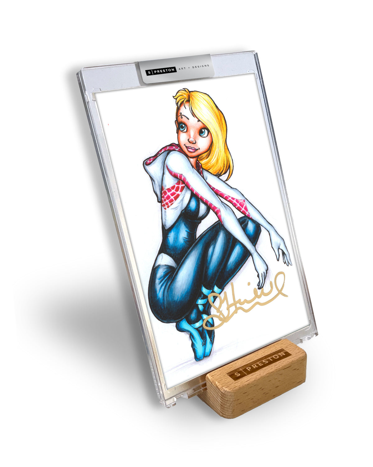 Gwen En Point Art Slab - Hailee Steinfeld Autograph