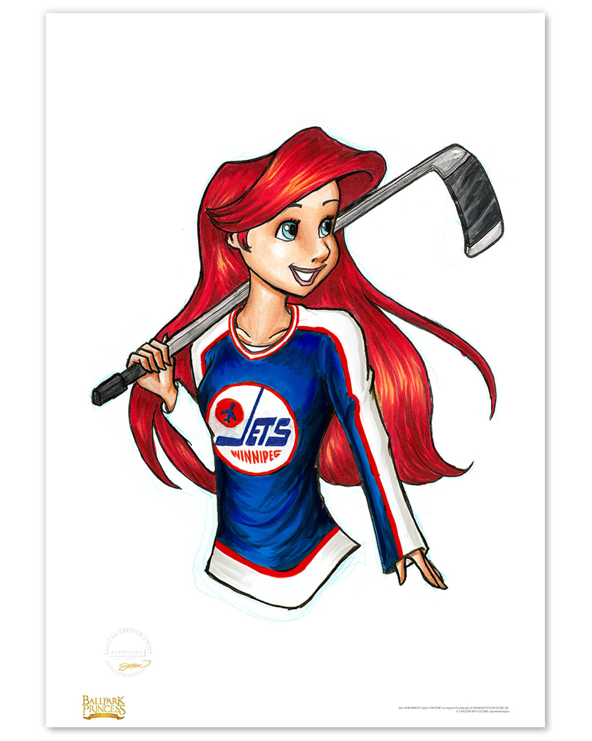 WPG Jets Ariel Fine Art Print