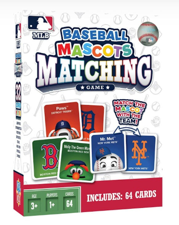 Minimalist MLB Mascot Matching Game