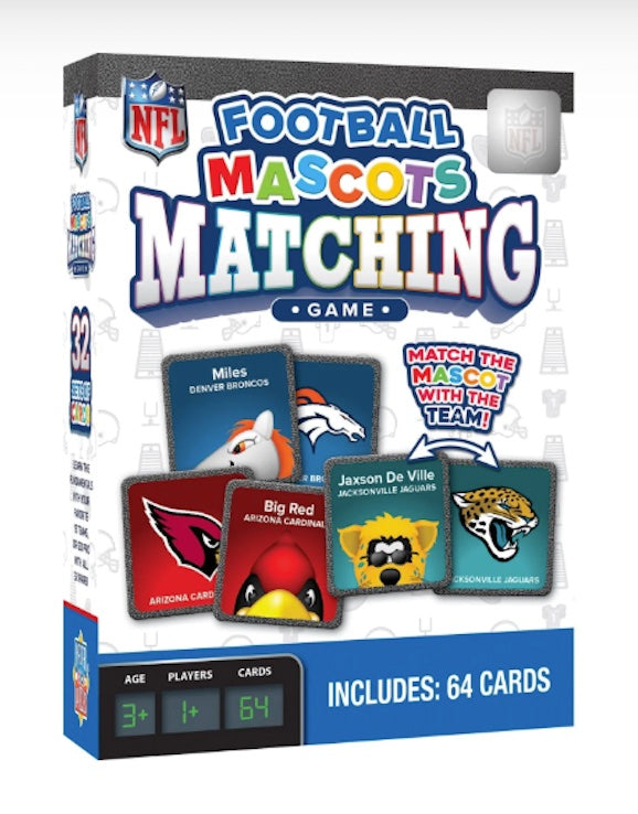 Minimalist NFL Mascot Matching Game