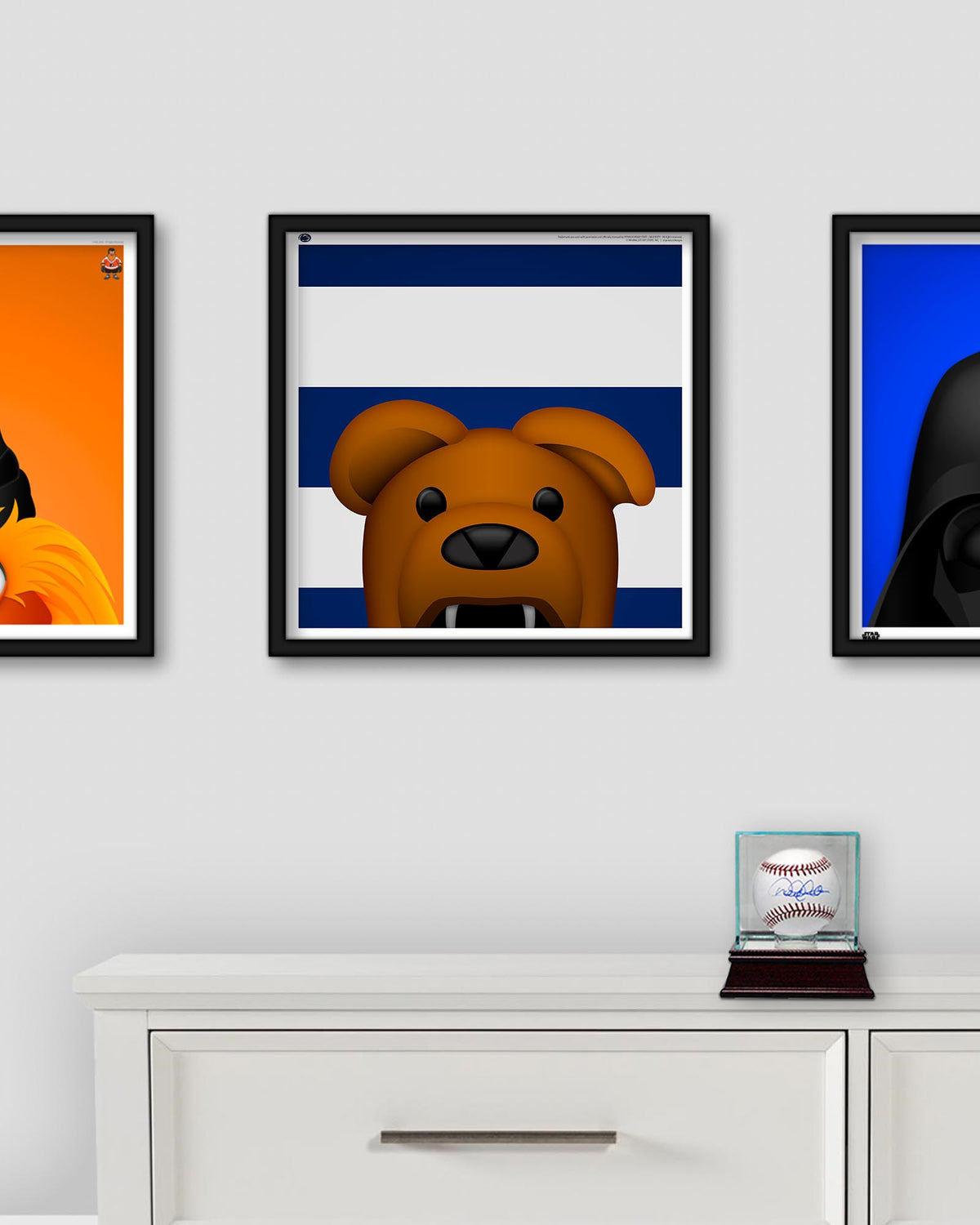 Minimalist Nittany Lion