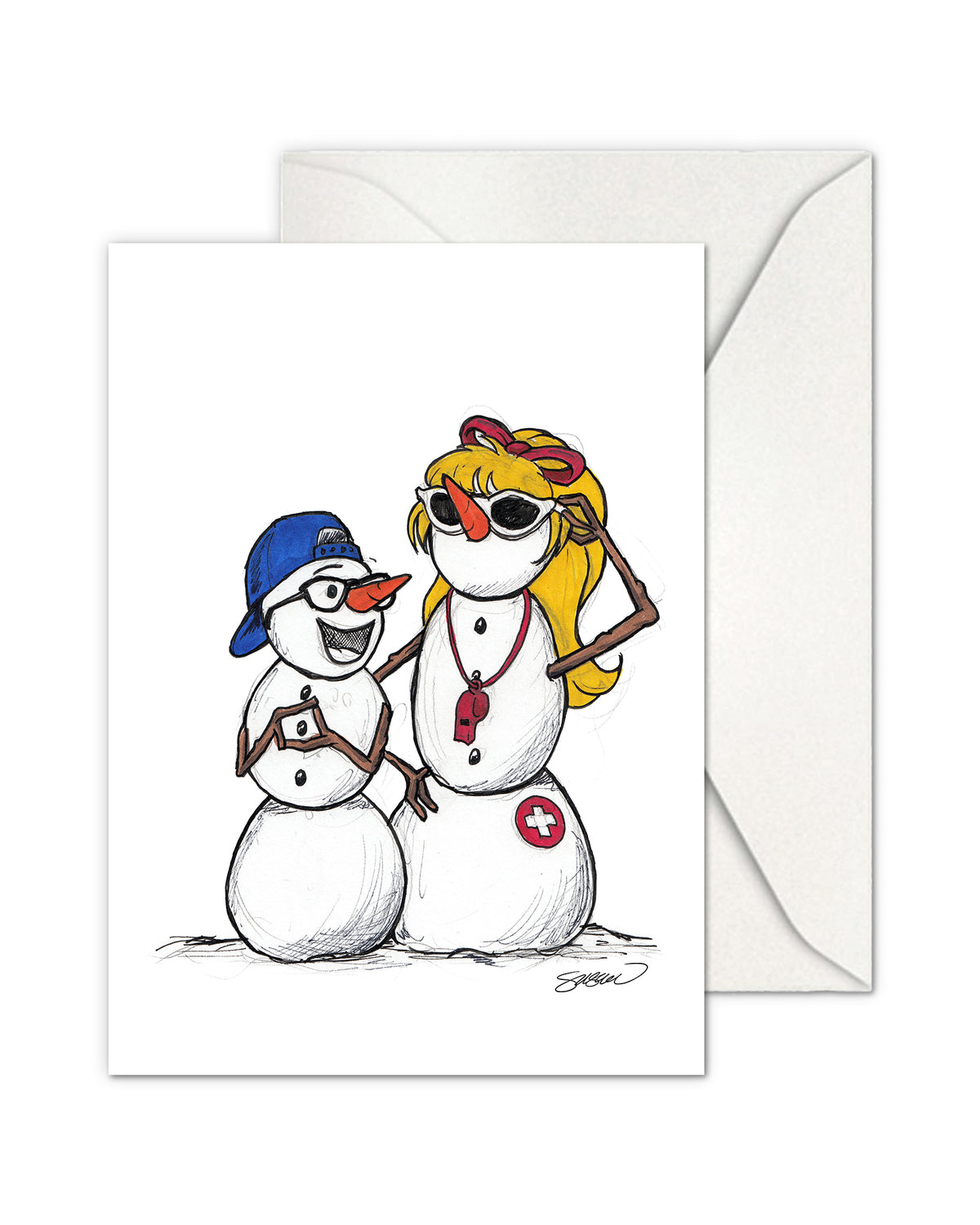 Team Frosties Holiday Cards - Variety Pack - Box of 12