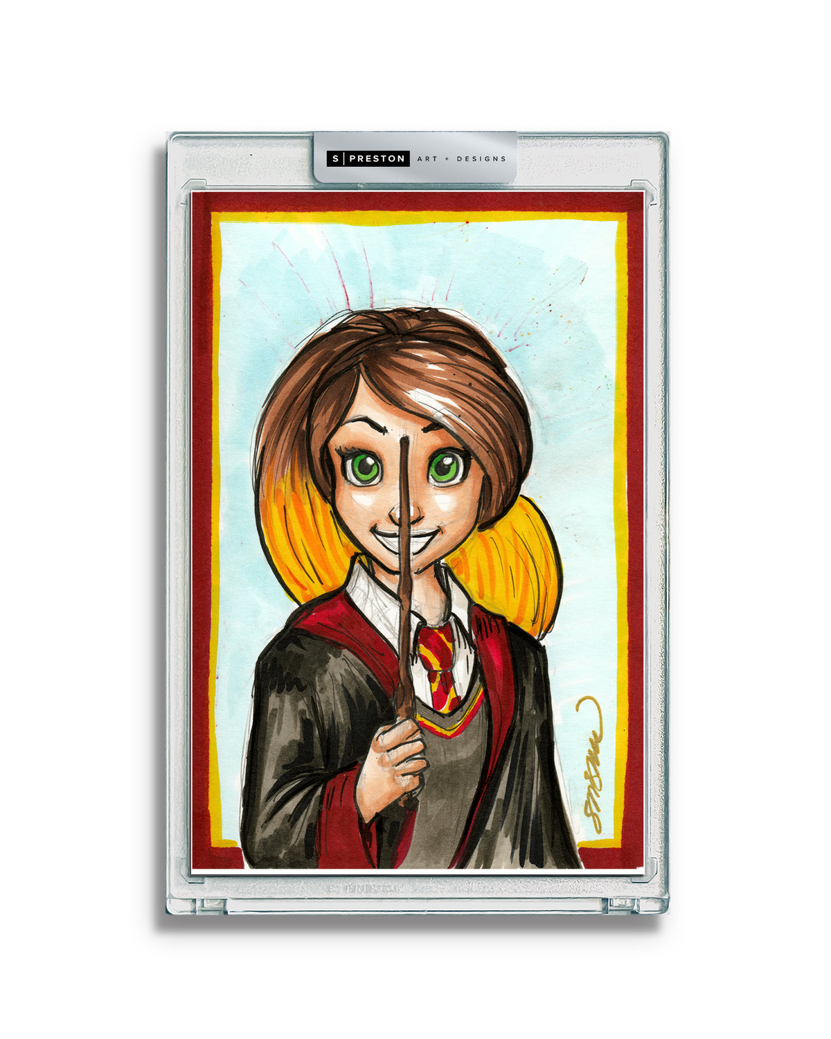 WinS® Every Day Konni Mackenzie Original Art Card Slab 2024-09-21