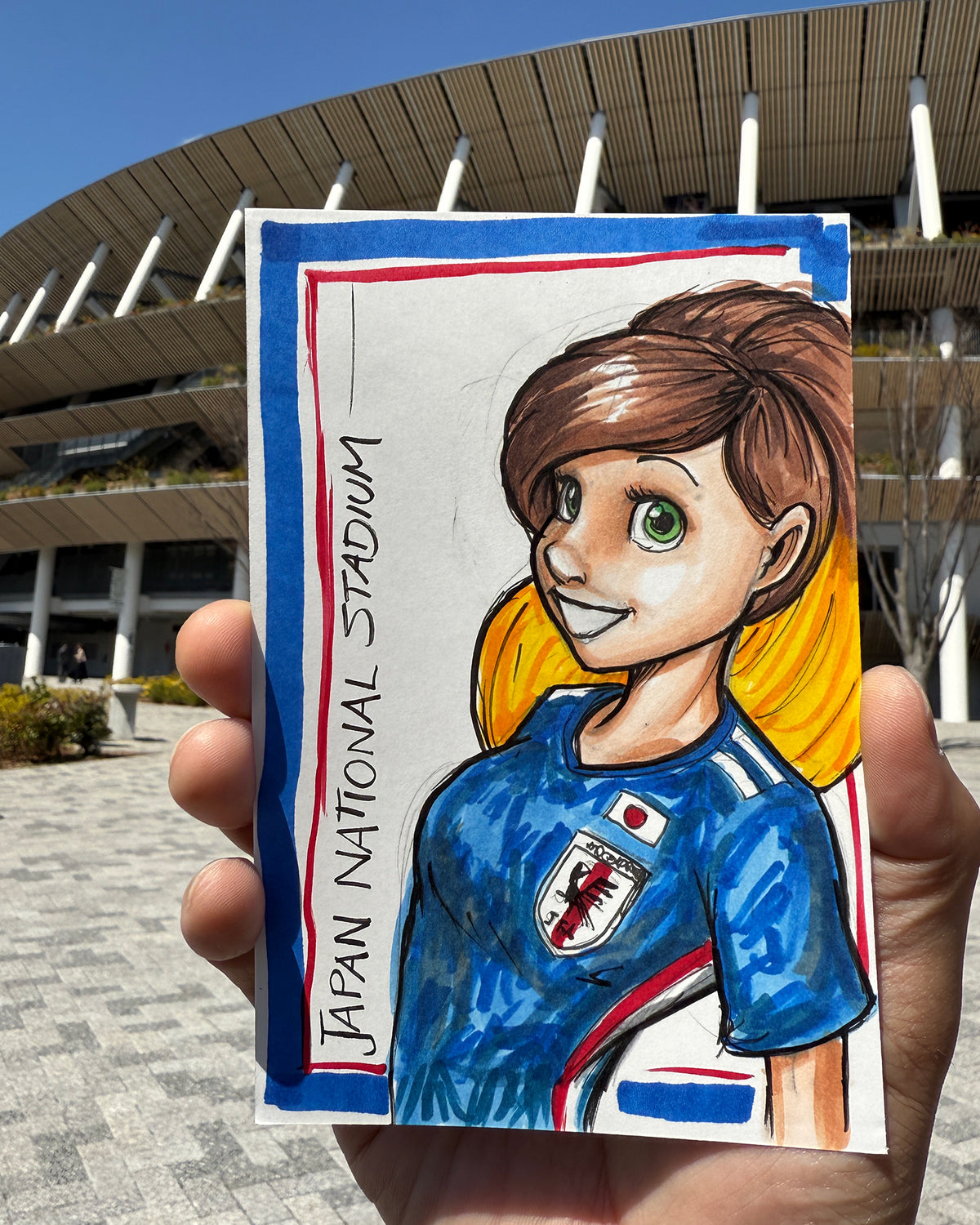 WinS® Every Day Konni Mackenzie Original Art Card Slab 2025-03-20