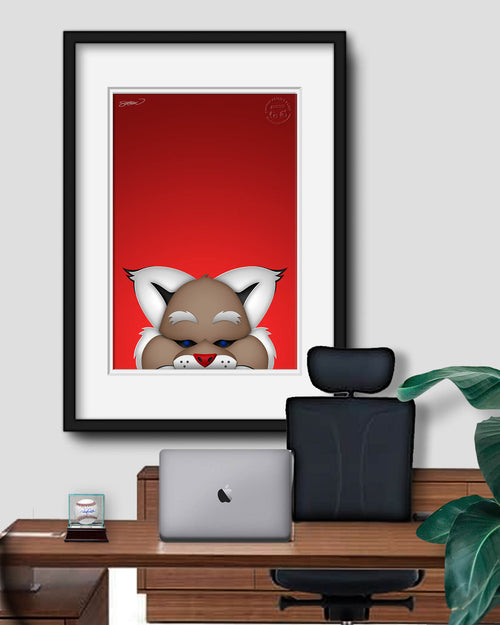 Tasmanian Devil x MLB - Arizona Diamondbacks by S. Preston Art Print – S.  Preston Art + Designs