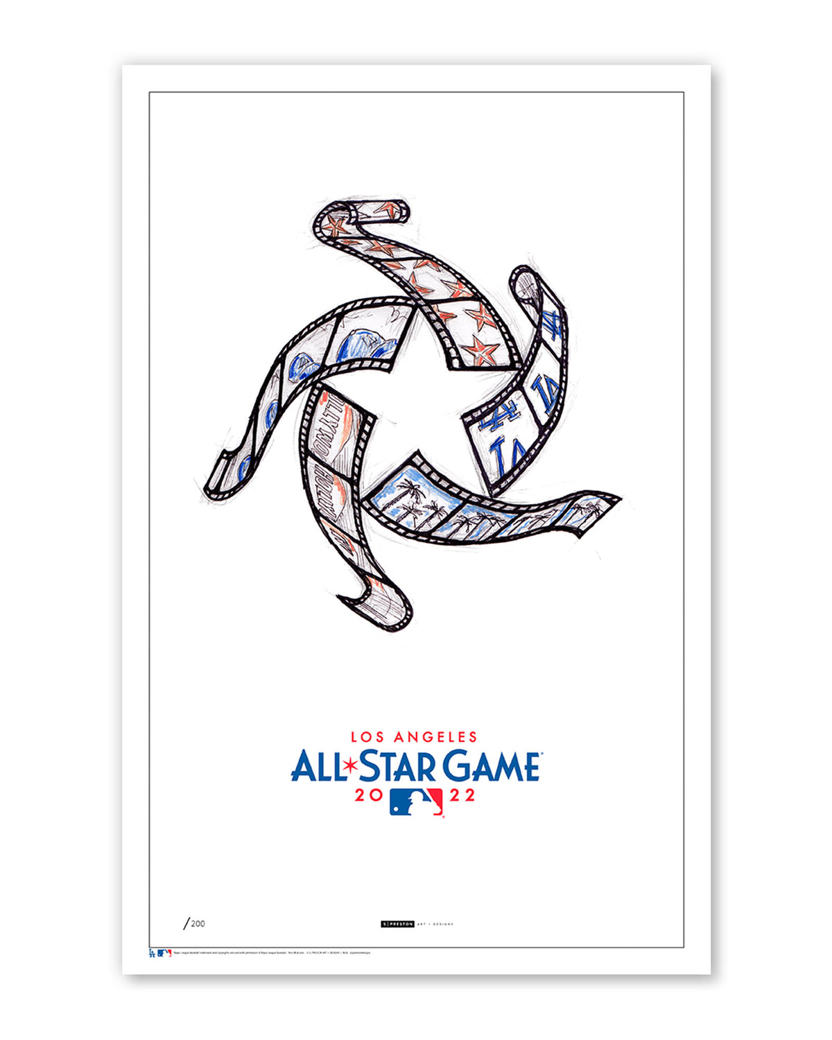 2022 MLB All-Star Game Sketch