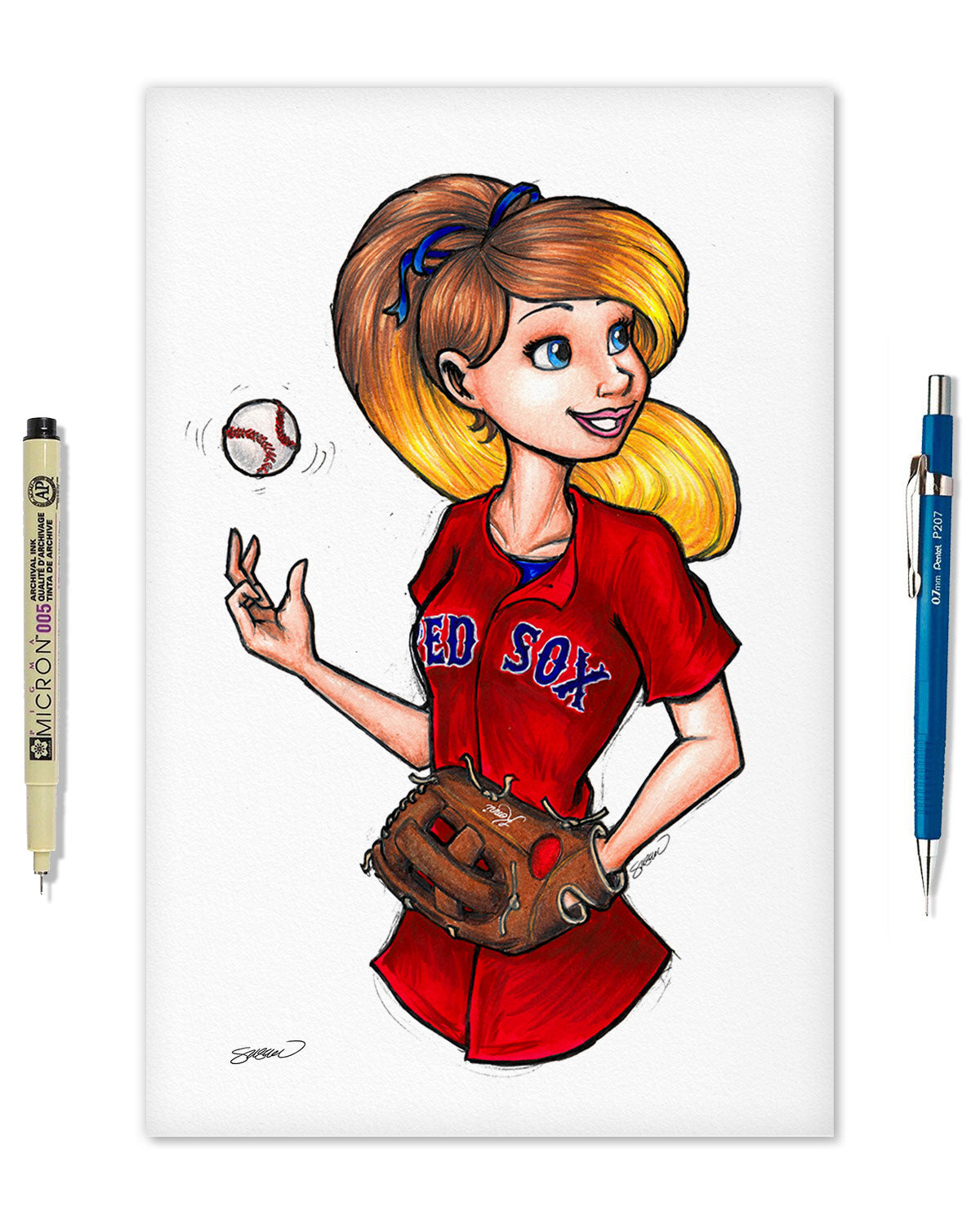 WinS® She Can Pitch - Red Sox - Konni Mackenzie