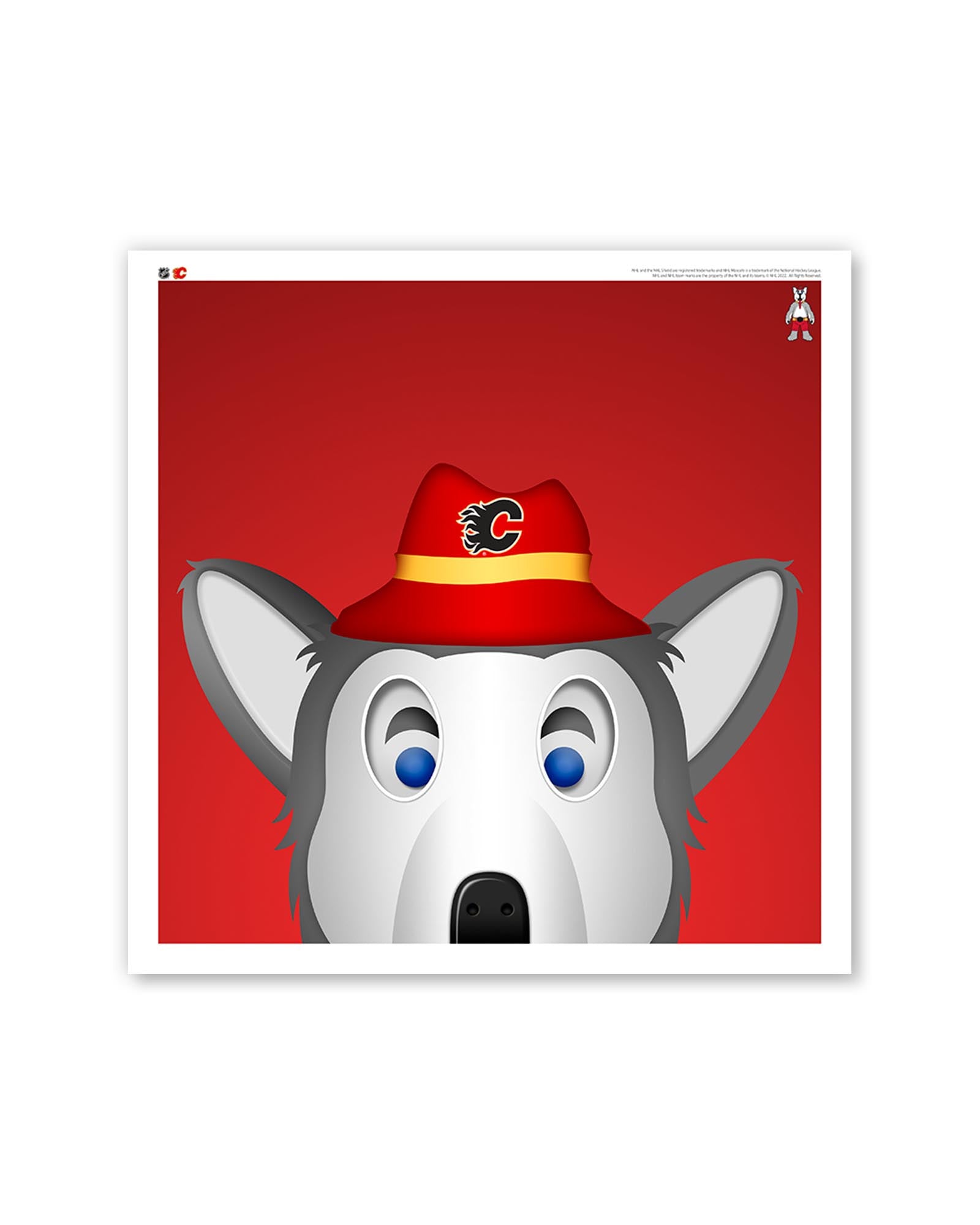 Calgary Flames Mascot Hockey Card. Upper Deck. Harvey the Hound for Sale in  Rancho Santa Margarita, CA - OfferUp