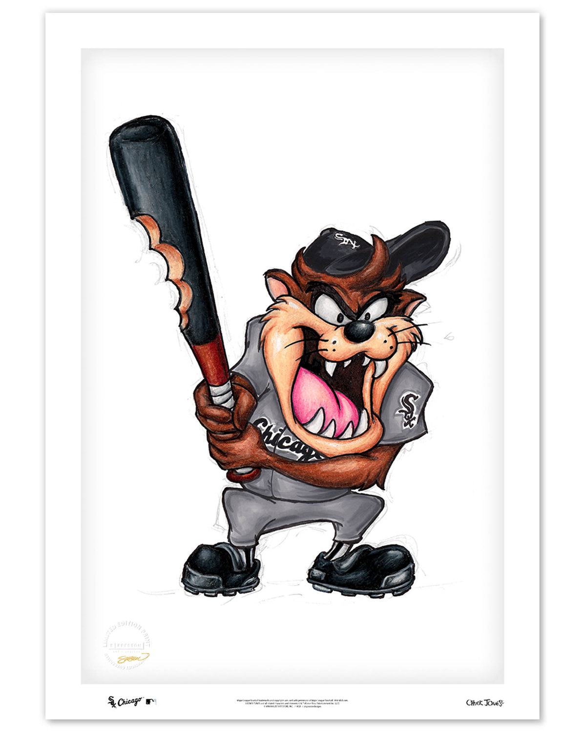 Minimalist MLB Logo - Chicago White Sox Poster Art Print – S. Preston Art +  Designs
