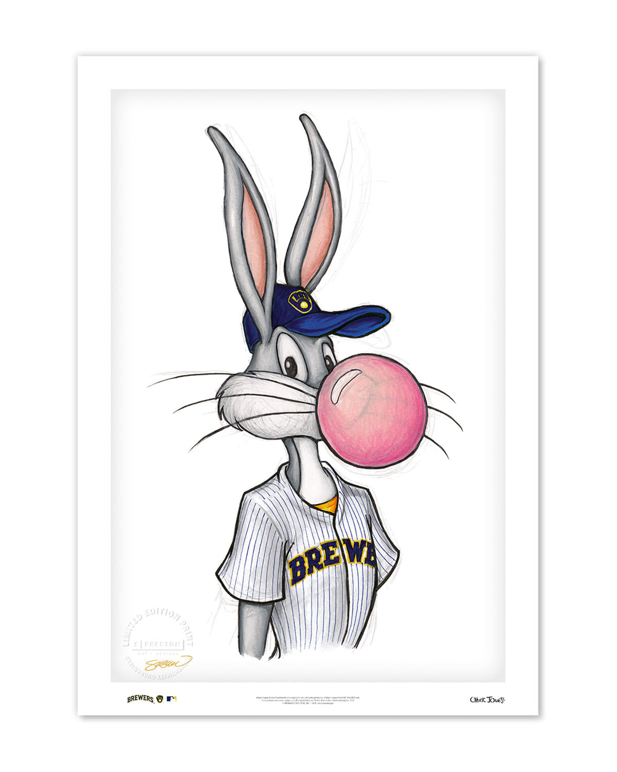 Customize Your Milwaukee Brewers Bugs Bunny Jersey!