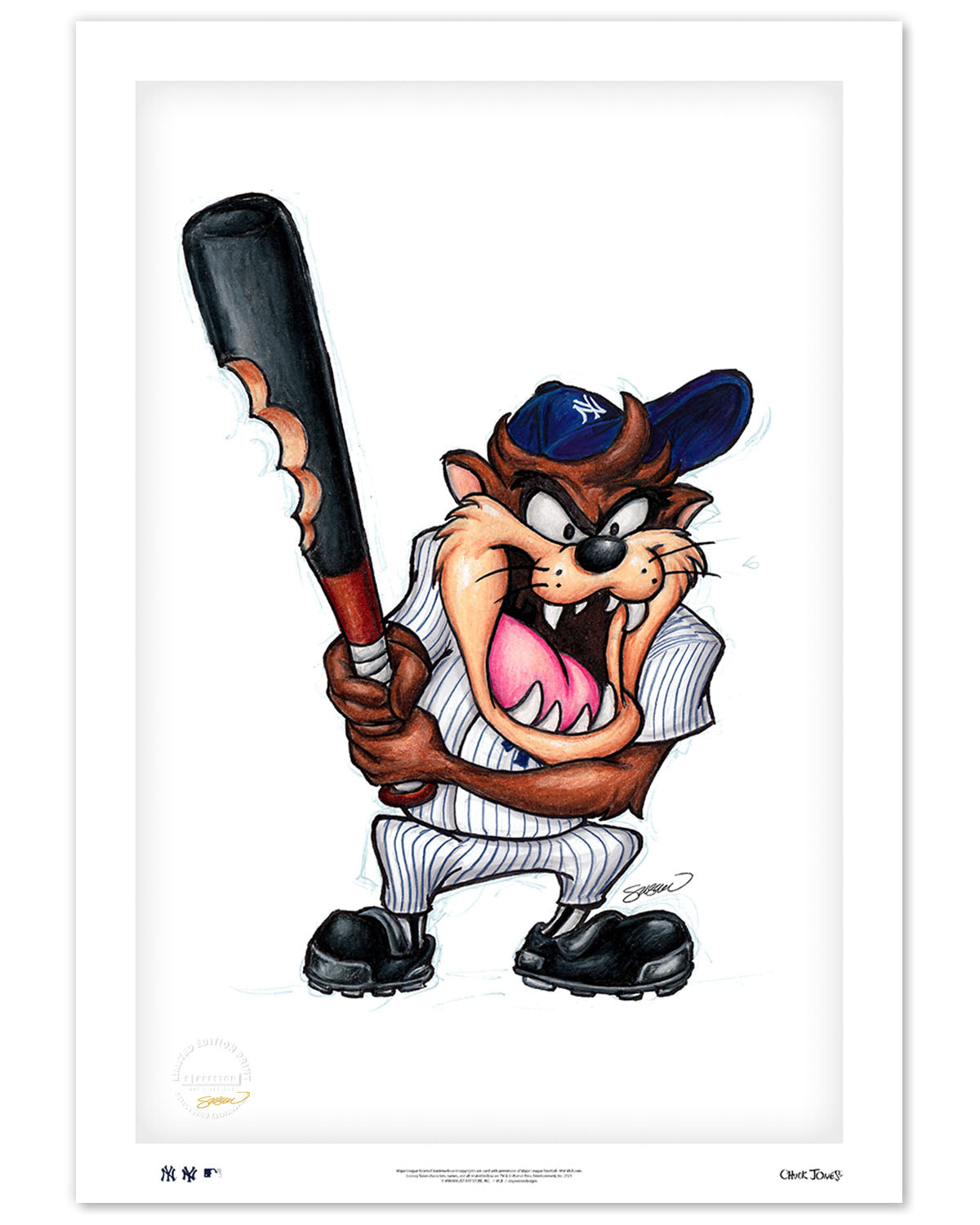 Bubblegum Bugs Bunny x MLB - Rangers by S. Preston – S. Preston Art +  Designs