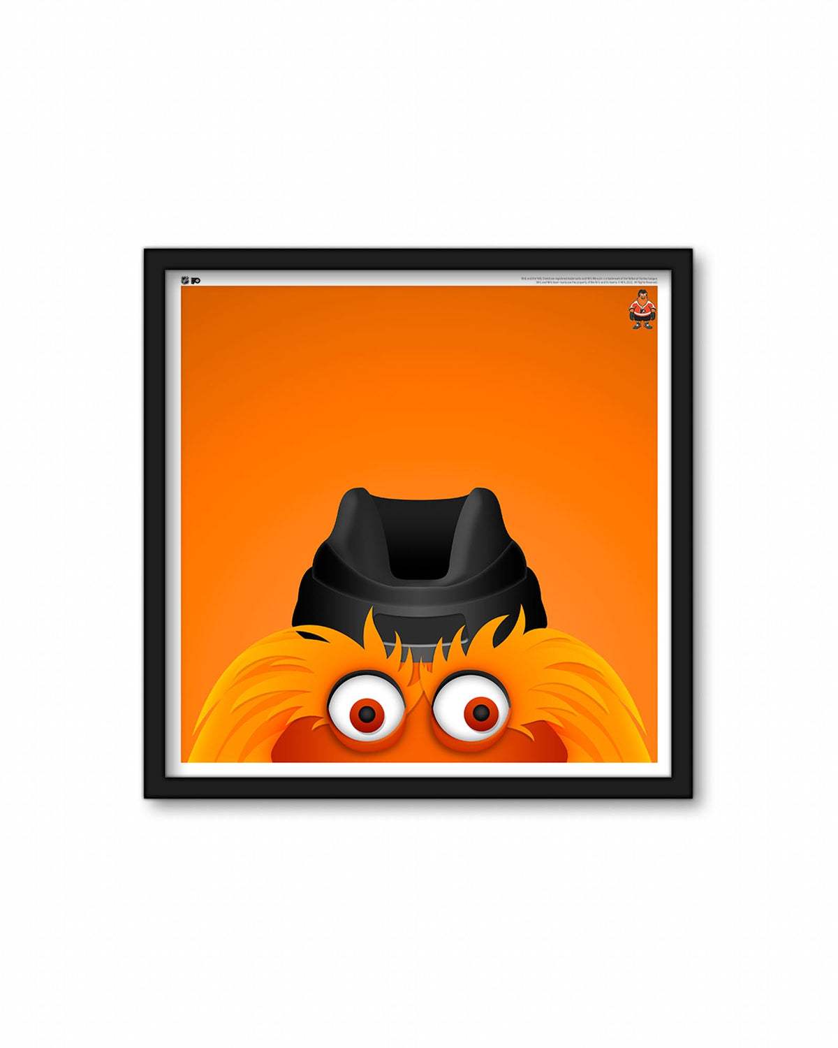 Minimalist Gritty Square Poster Print