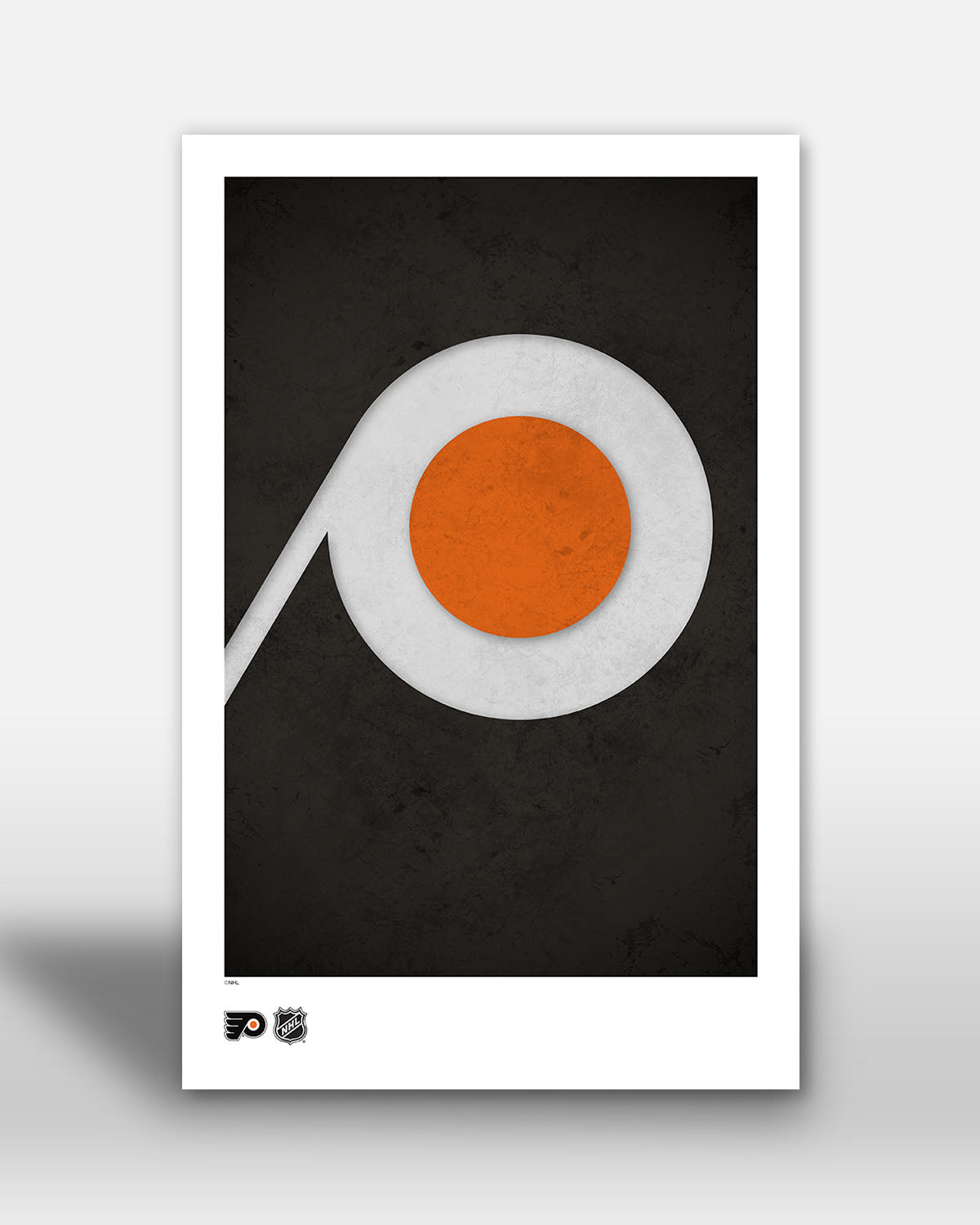 Minimalist Gritty Philadelphia Flyers - S. Preston – S. Preston