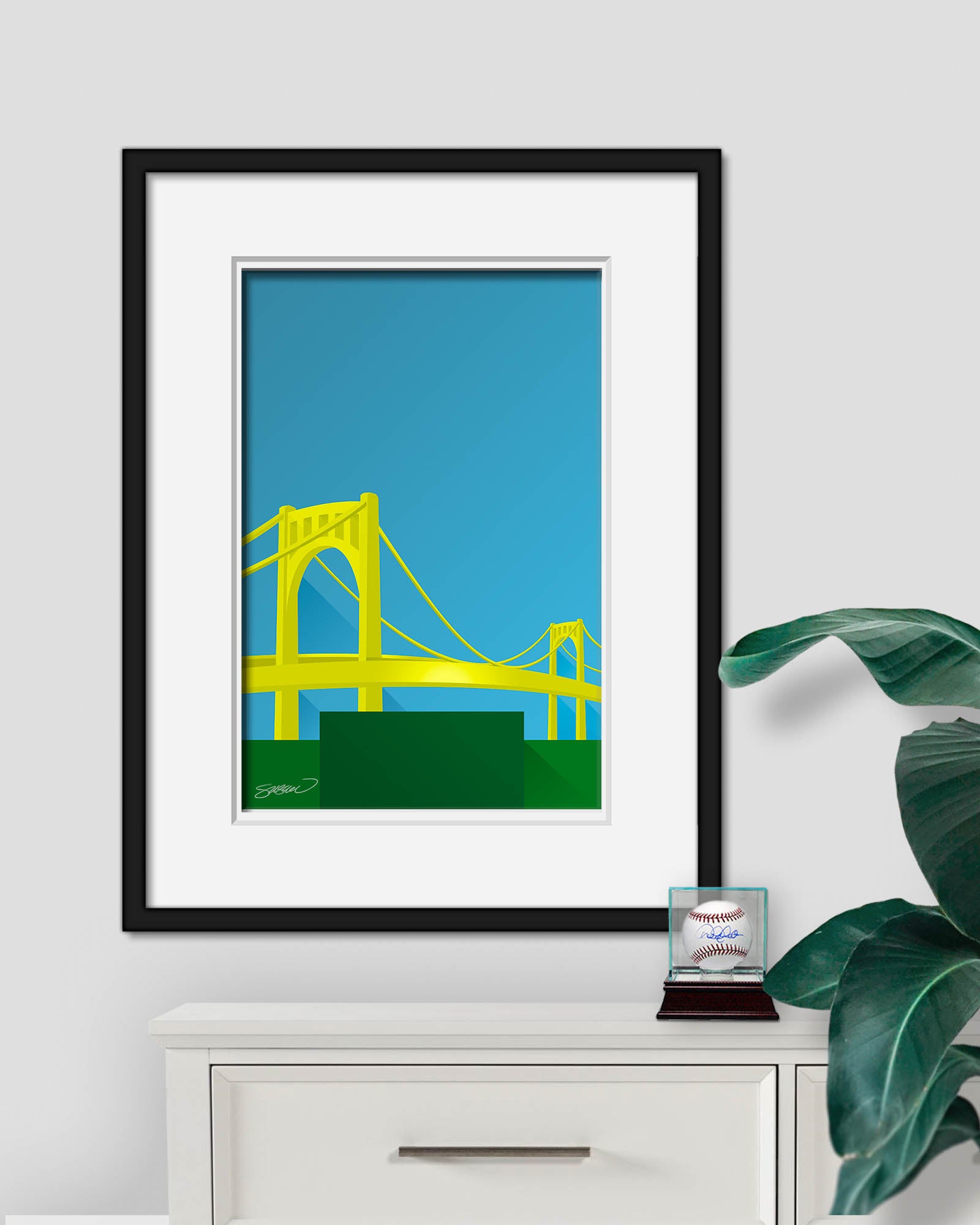 FRAMED PHOTO OF PNC PARK-PITTSBURGH cheapest