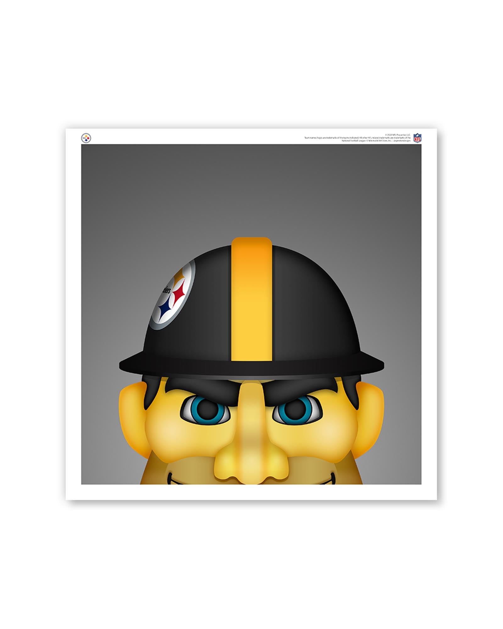 Minimalist Steely McBeam Pittsburgh Steelers - S. Preston – S