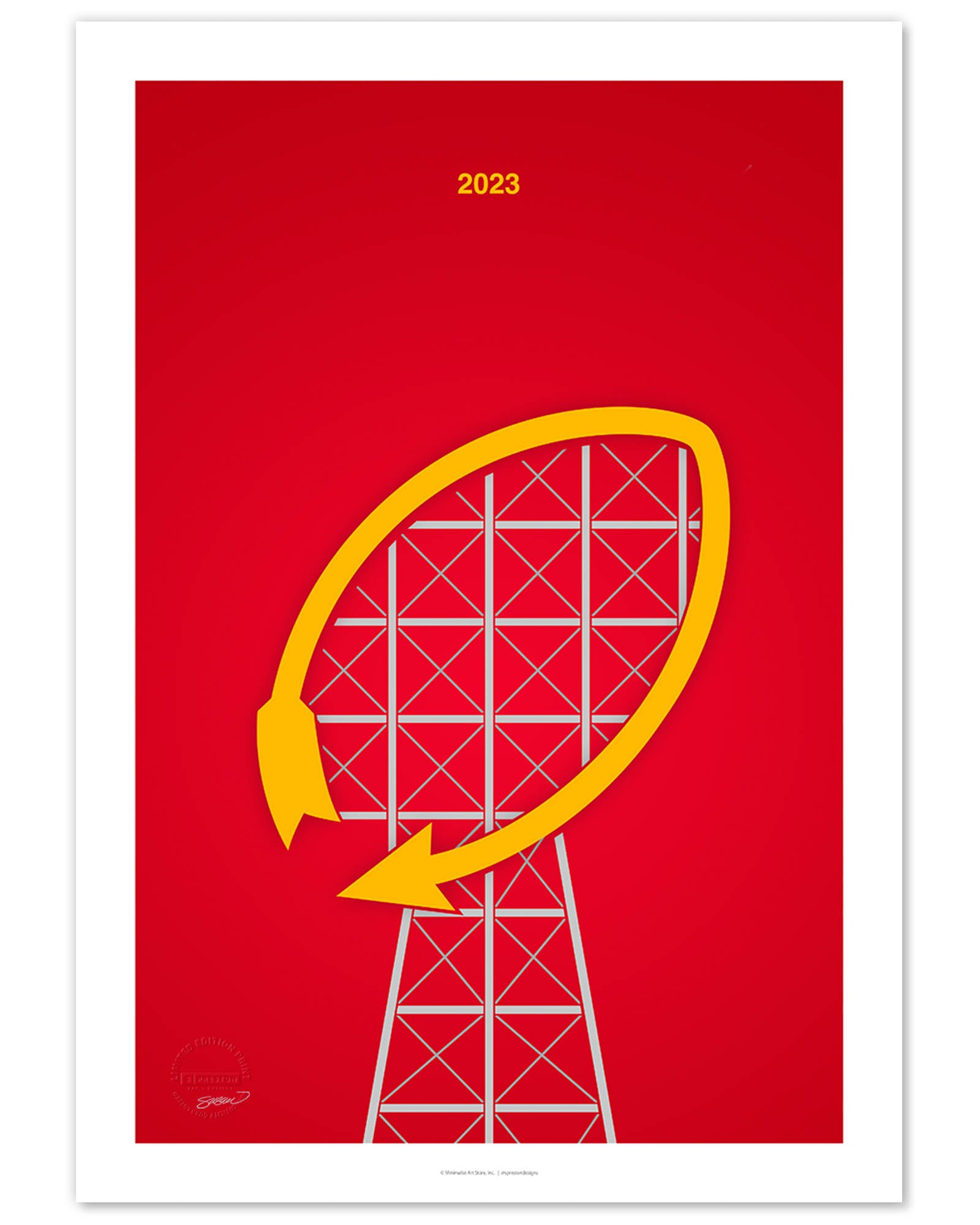 Chiefs 2023 championship rally posters now available for pre-order