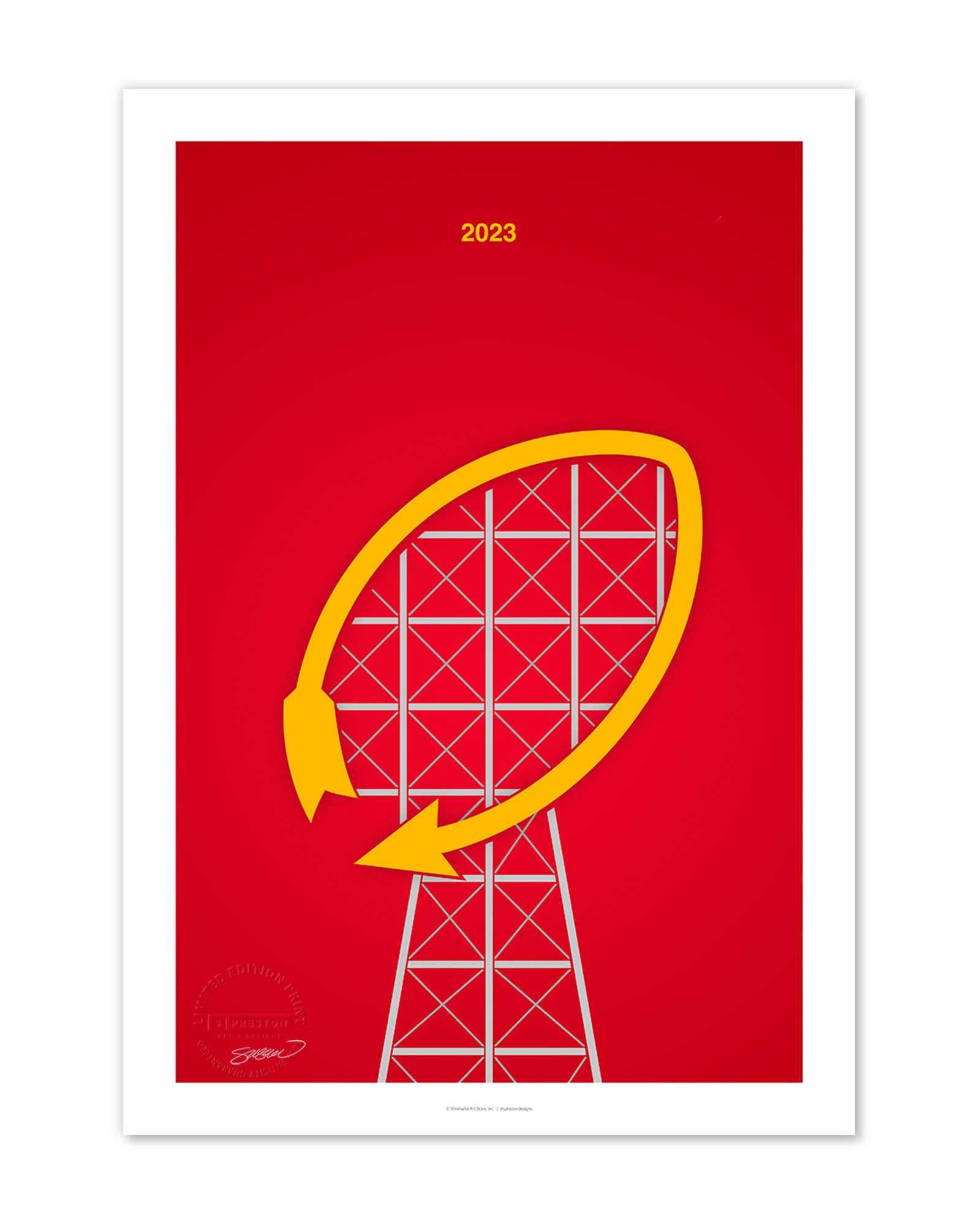 Kansas City Chiefs (Super Bowl 54 Special Edition) – Detention Art