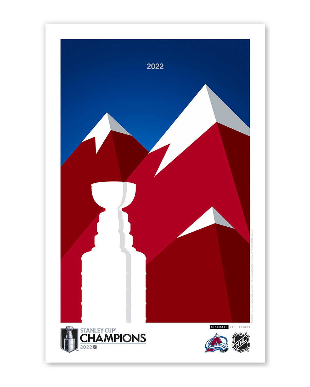 Minimalist Stanley Cup 2022 Limited Edition Fine Art Print