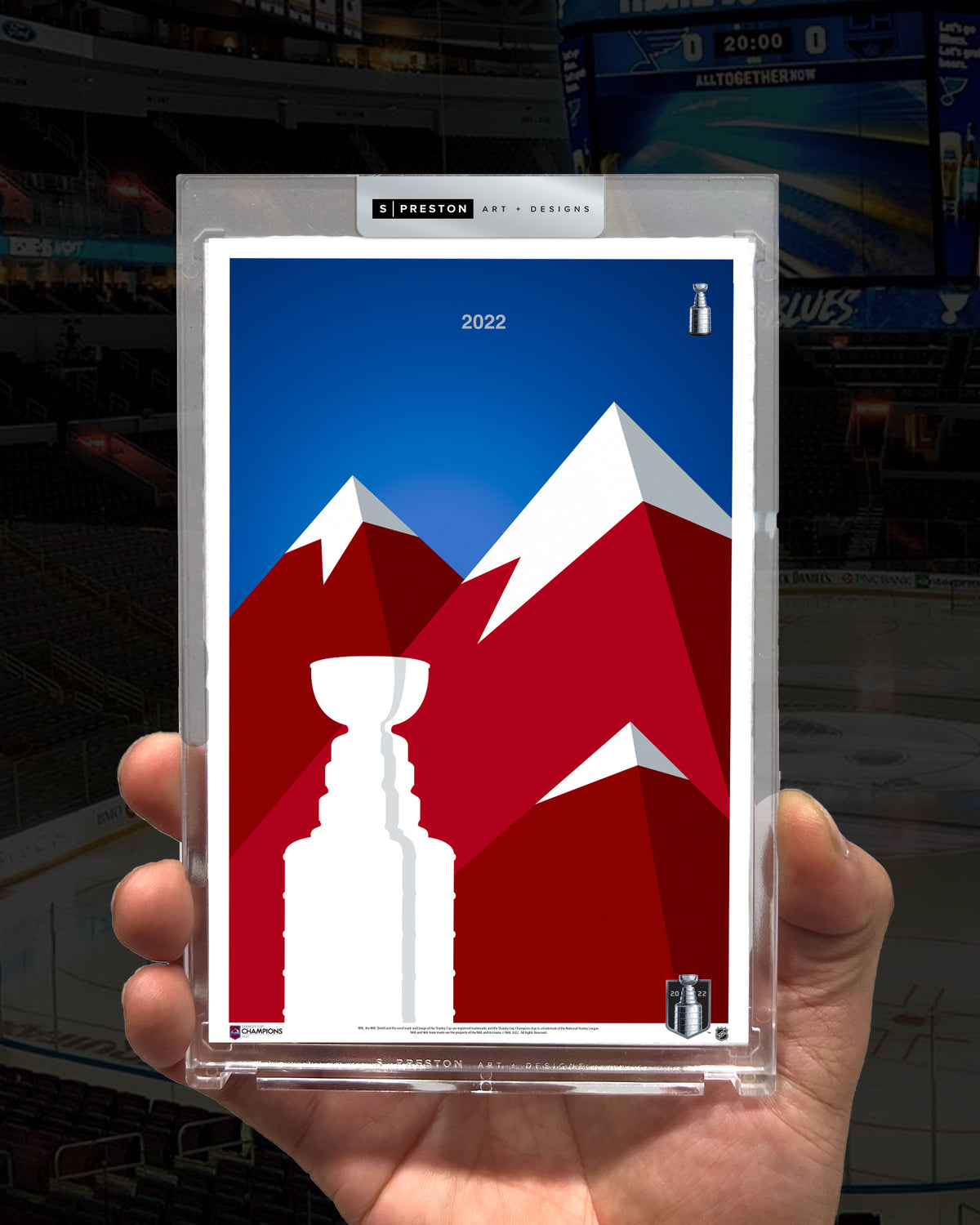 Minimalist Stanley Cup 2022 Limited Edition Art Card Slab