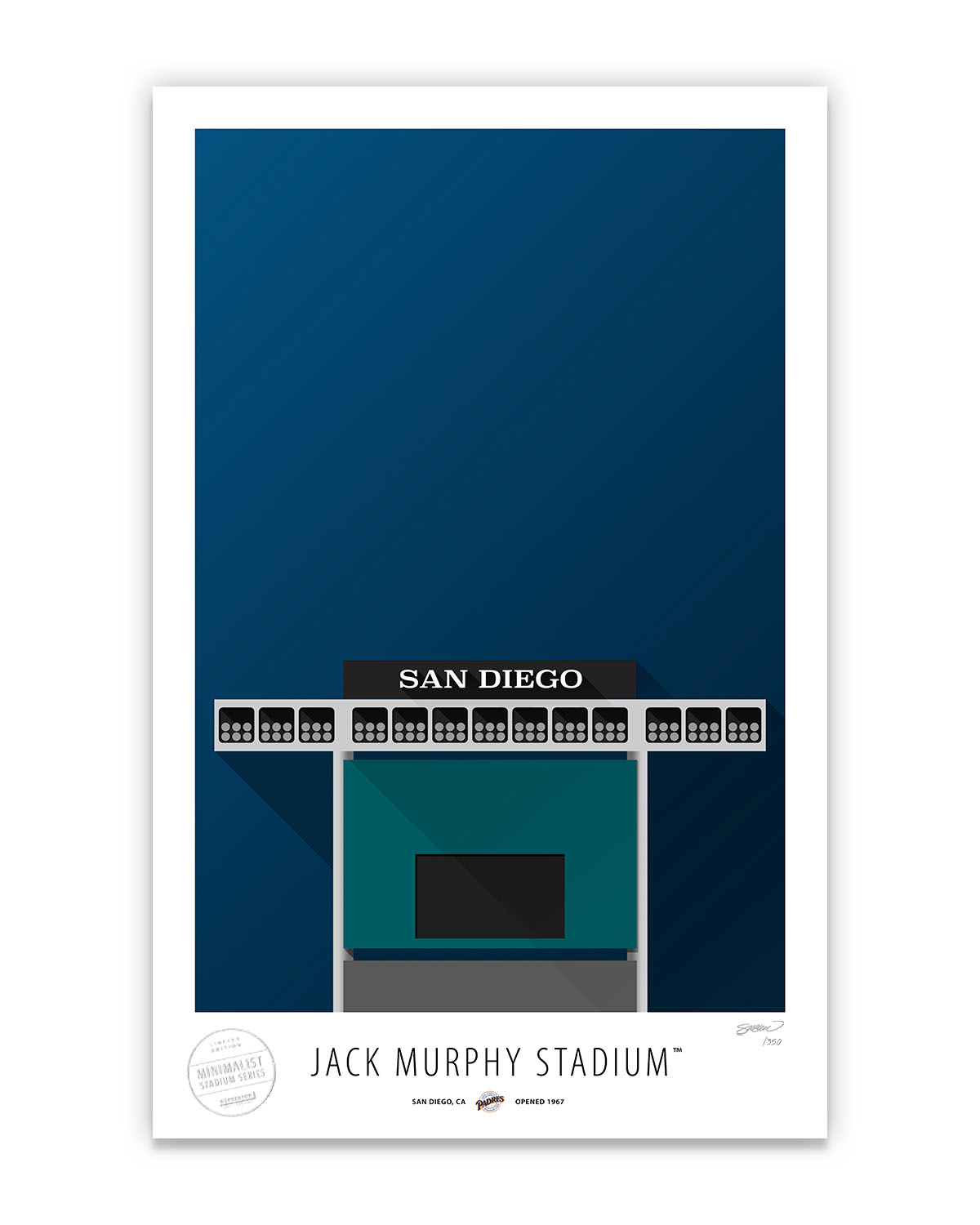 Minimalist Jack Murphy Stadium