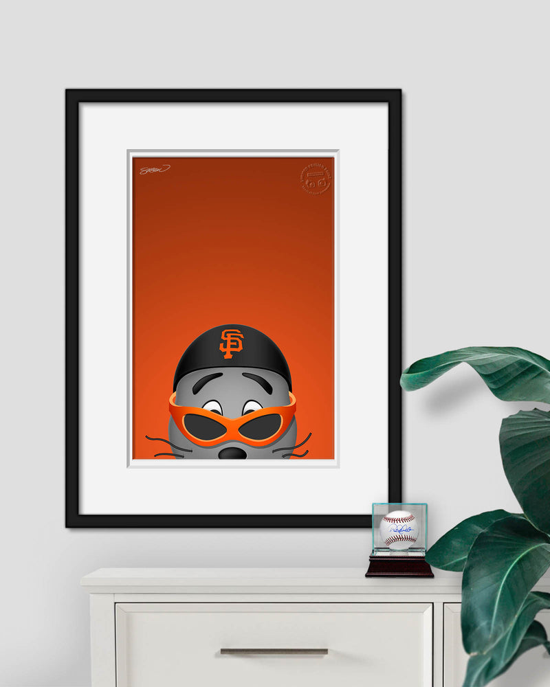 Minimalist MLB Logo - San Francisco Giants Poster Art Print – S. Preston  Art + Designs