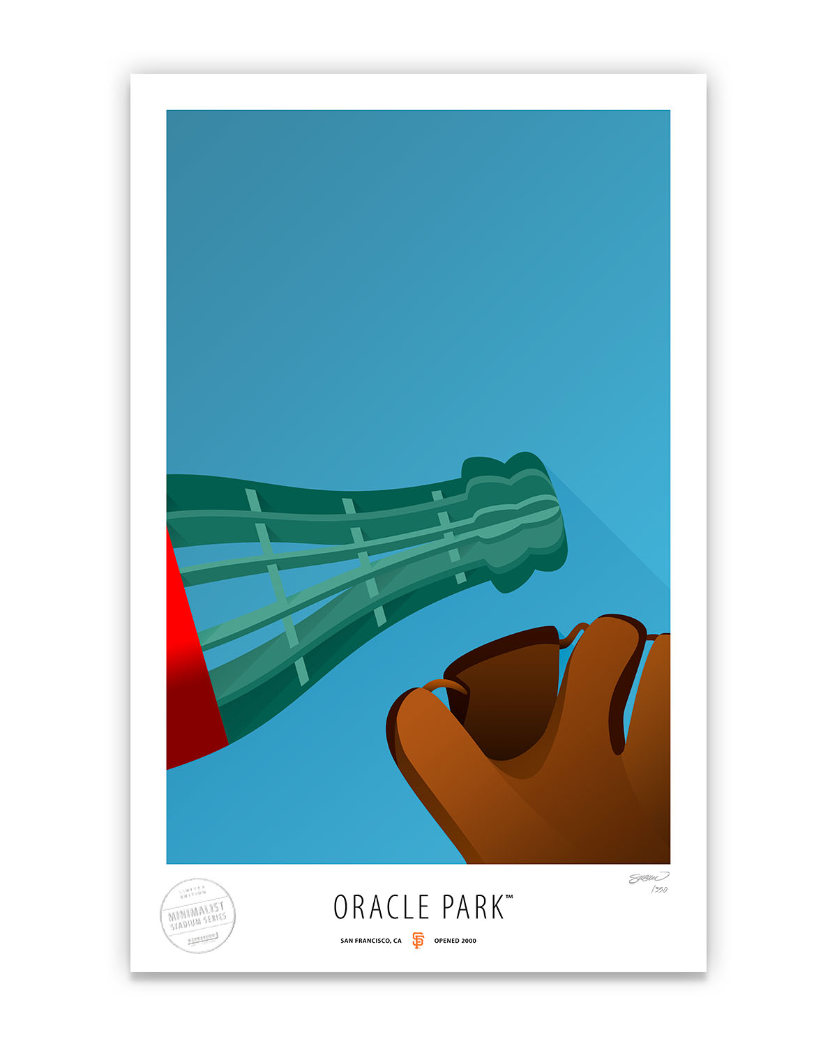 Minimalist Oracle Park