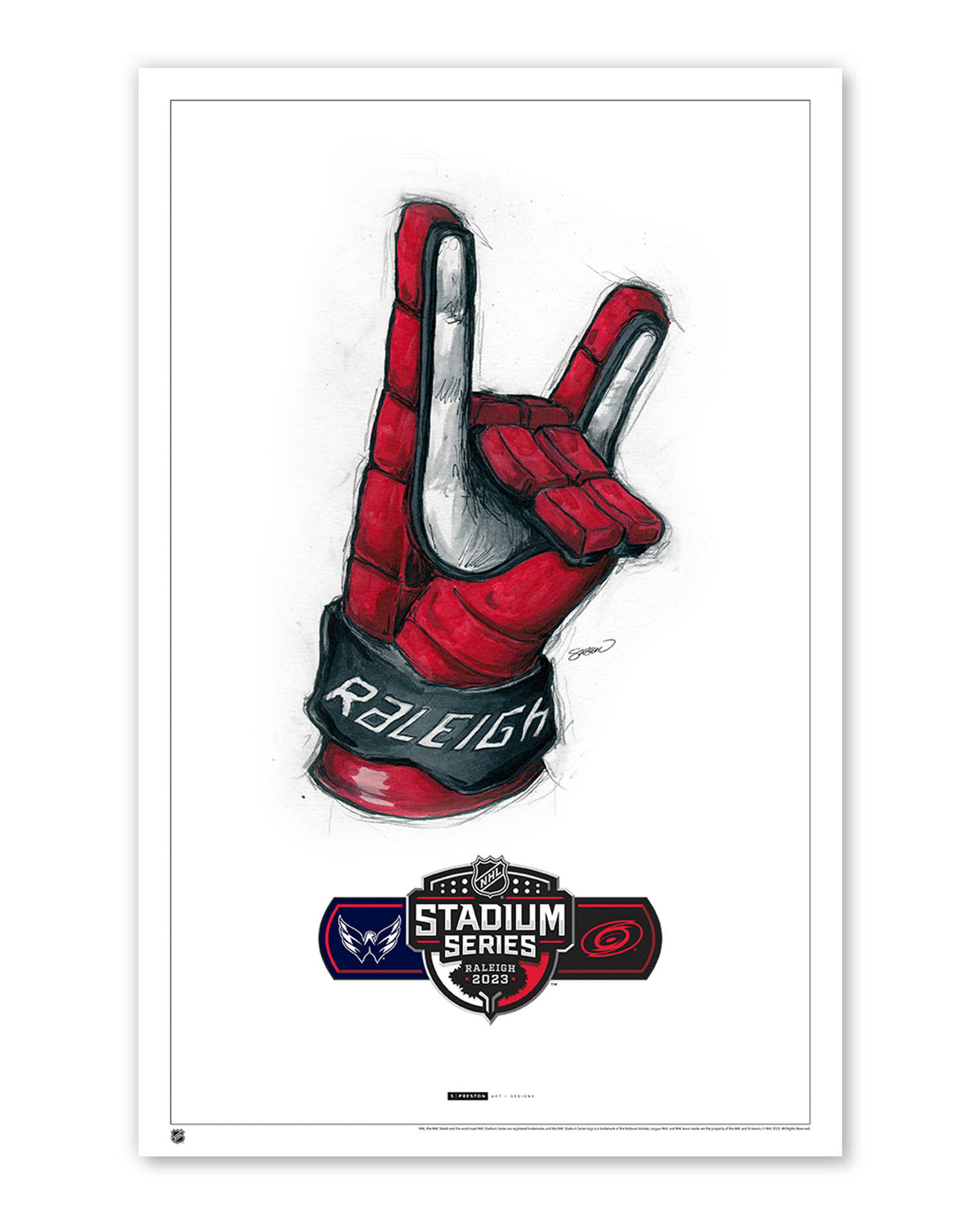WinS® NHL Konni Mackenzie 2023 Stadium Series Capitals Jersey Limited – S.  Preston Art + Designs