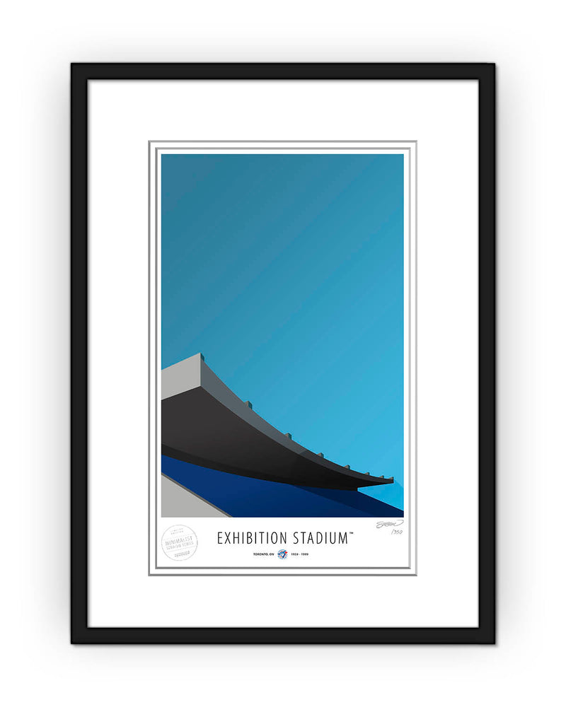 Minimalist Exhibition Stadium Toronto Blue Jays - S. Preston – S. Preston  Art + Designs