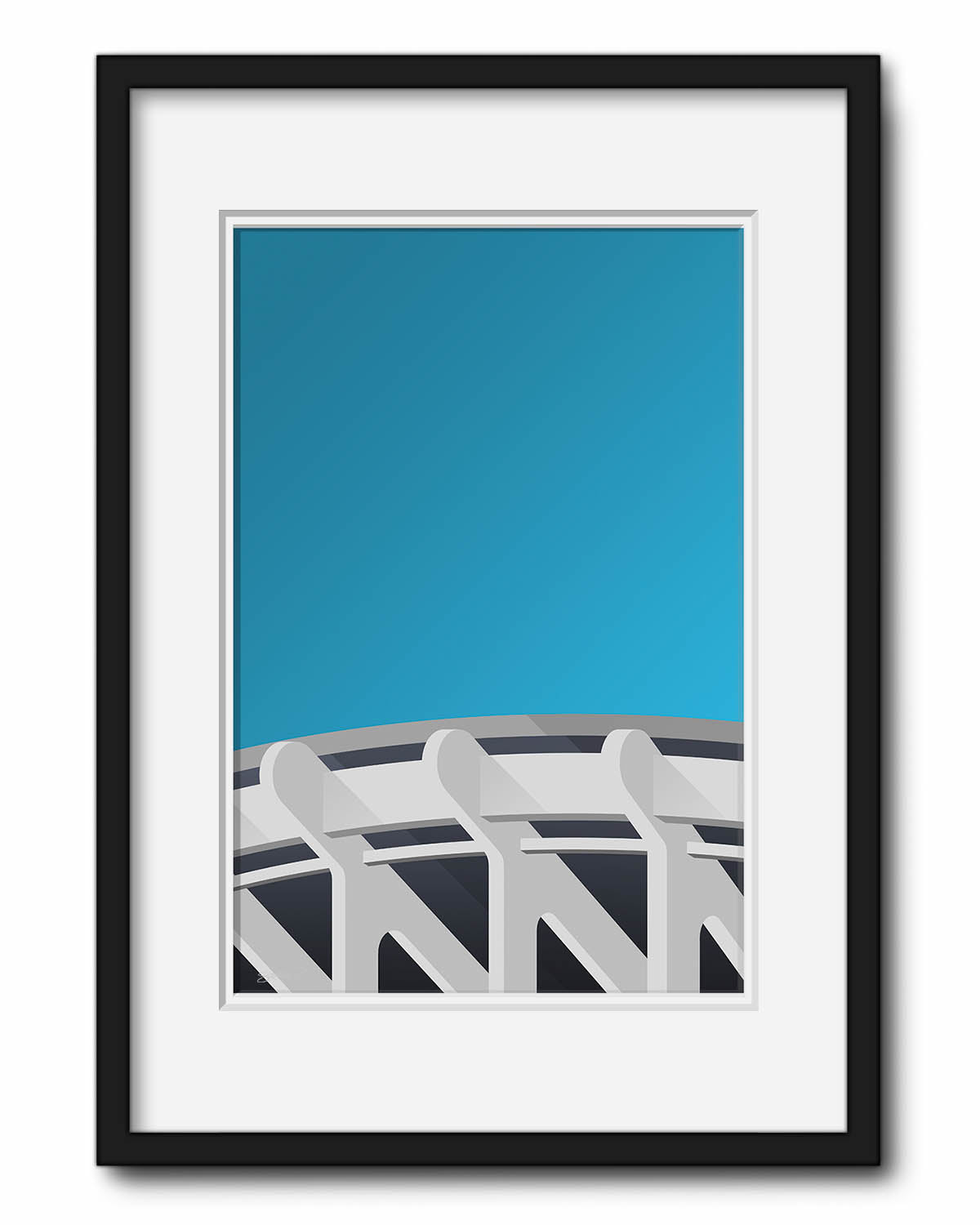Minimalist RFK Stadium