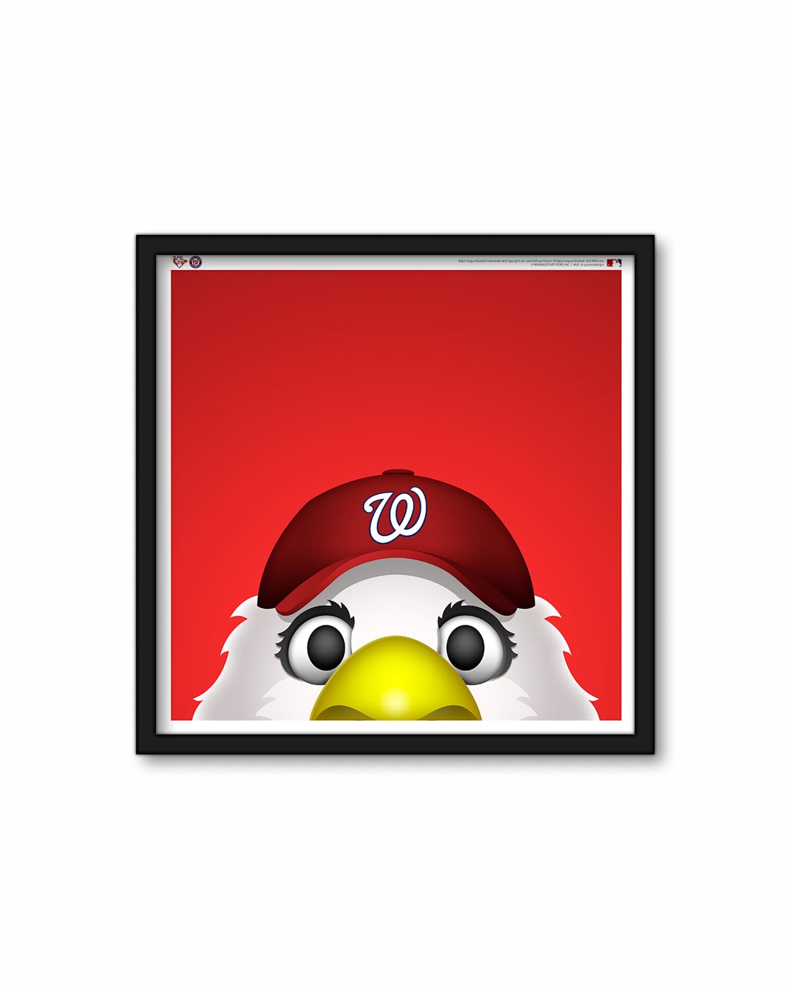 Washington Nationals mascot Screech