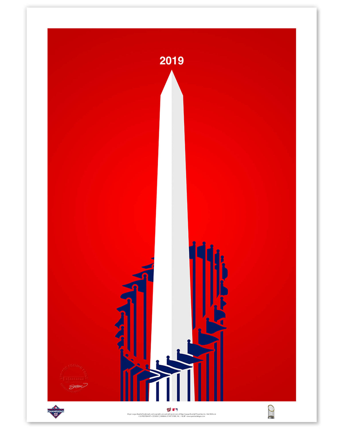 Minimalist World Series 2019 Limited Edition Poster Print