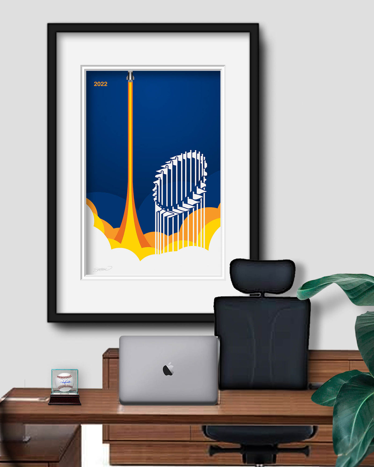 Minimalist World Series 2021 Ltd Ed Print Atlanta Braves S. Preston – S.  Preston Art + Designs
