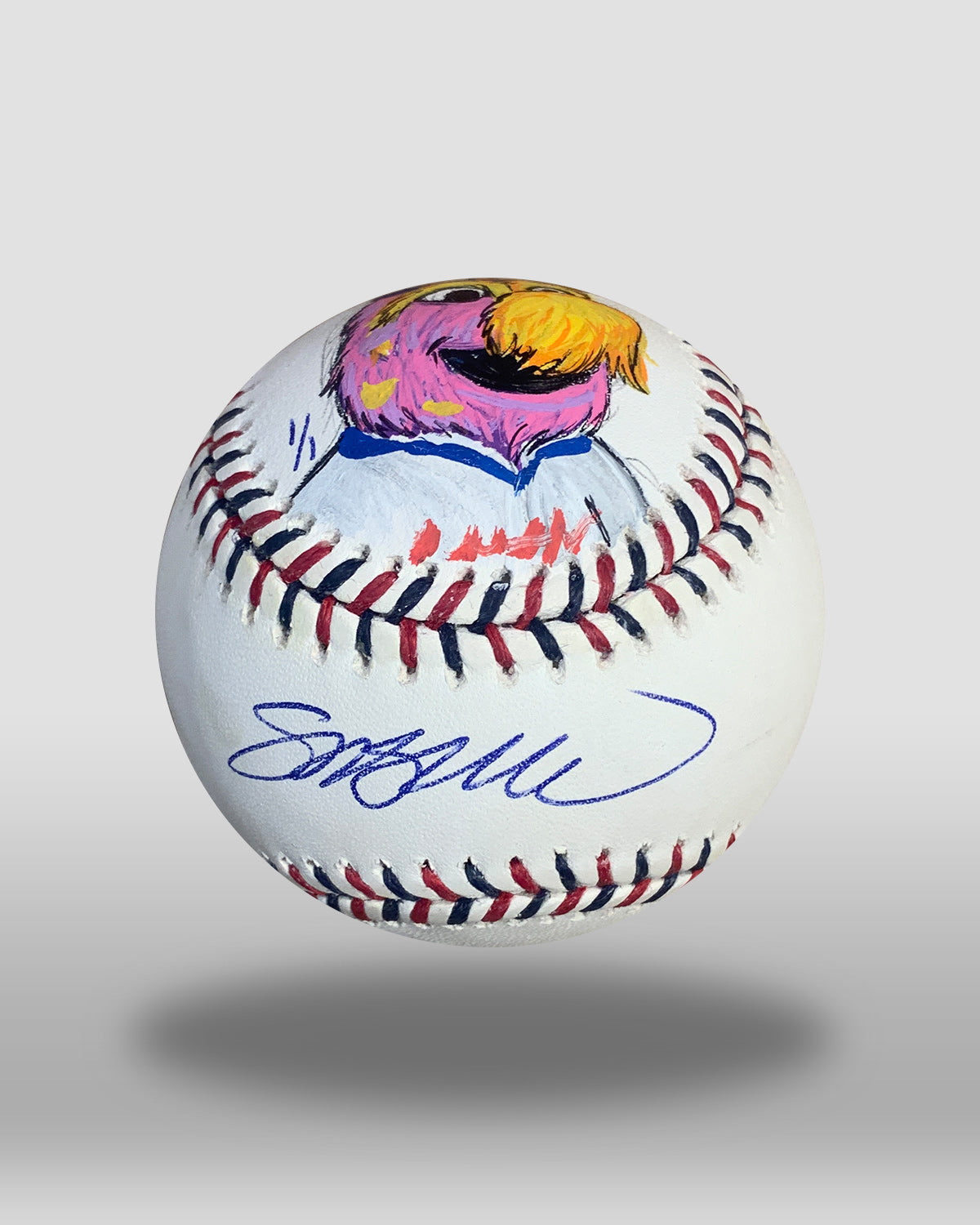 Slider Hand-Painted All-Star Game Baseball Art