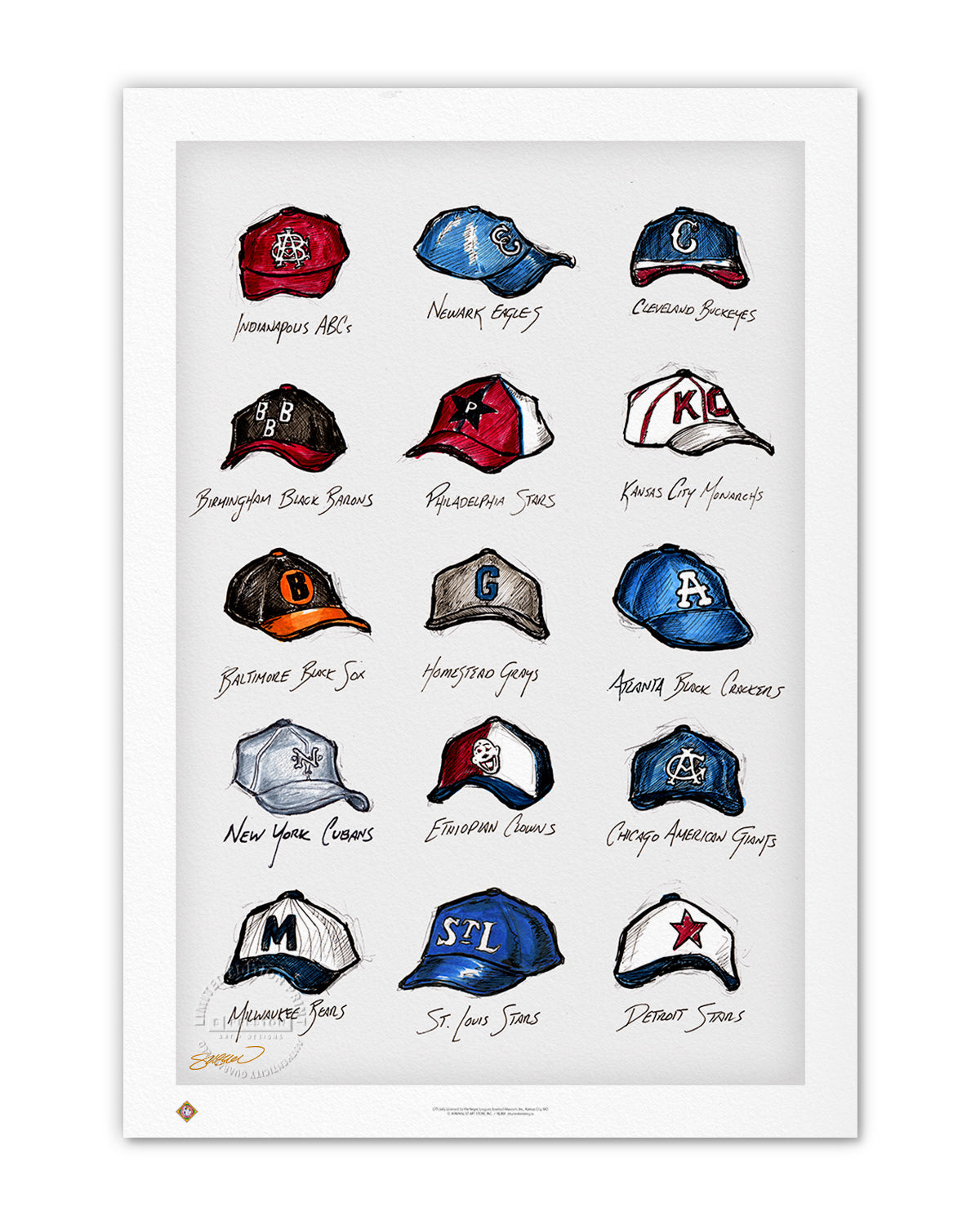 Negro league baseball hats on sale