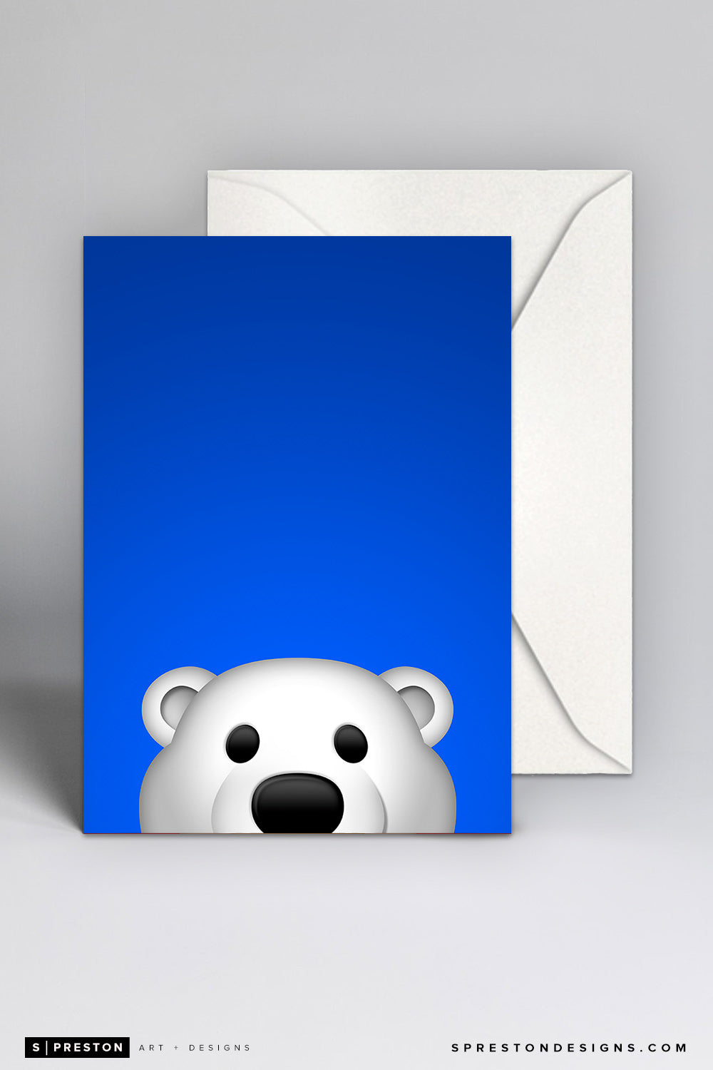 Minimalist Carlton The Bear Note Card Set CLEARANCE